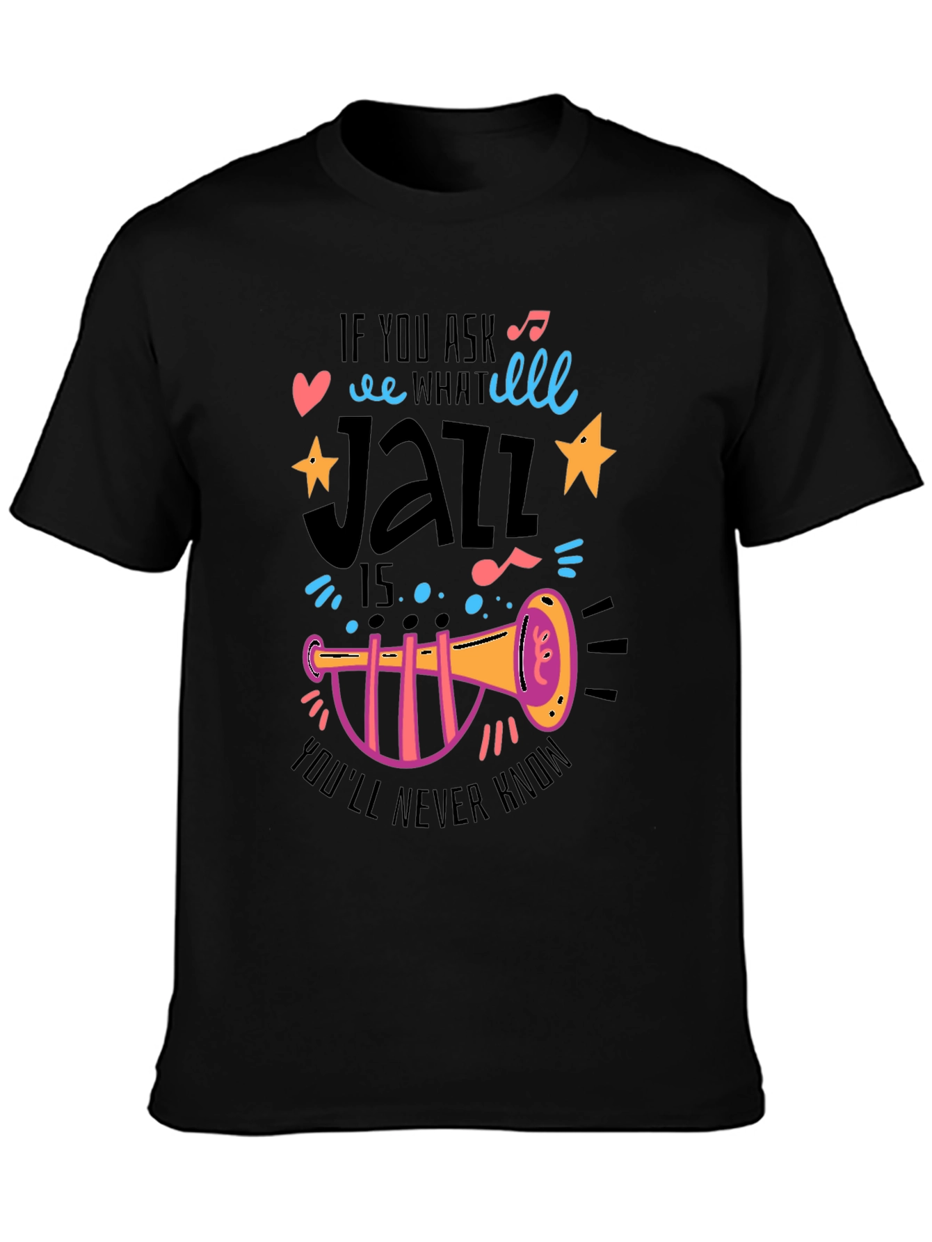 Jazz Music Lover Graphic T-Shirt