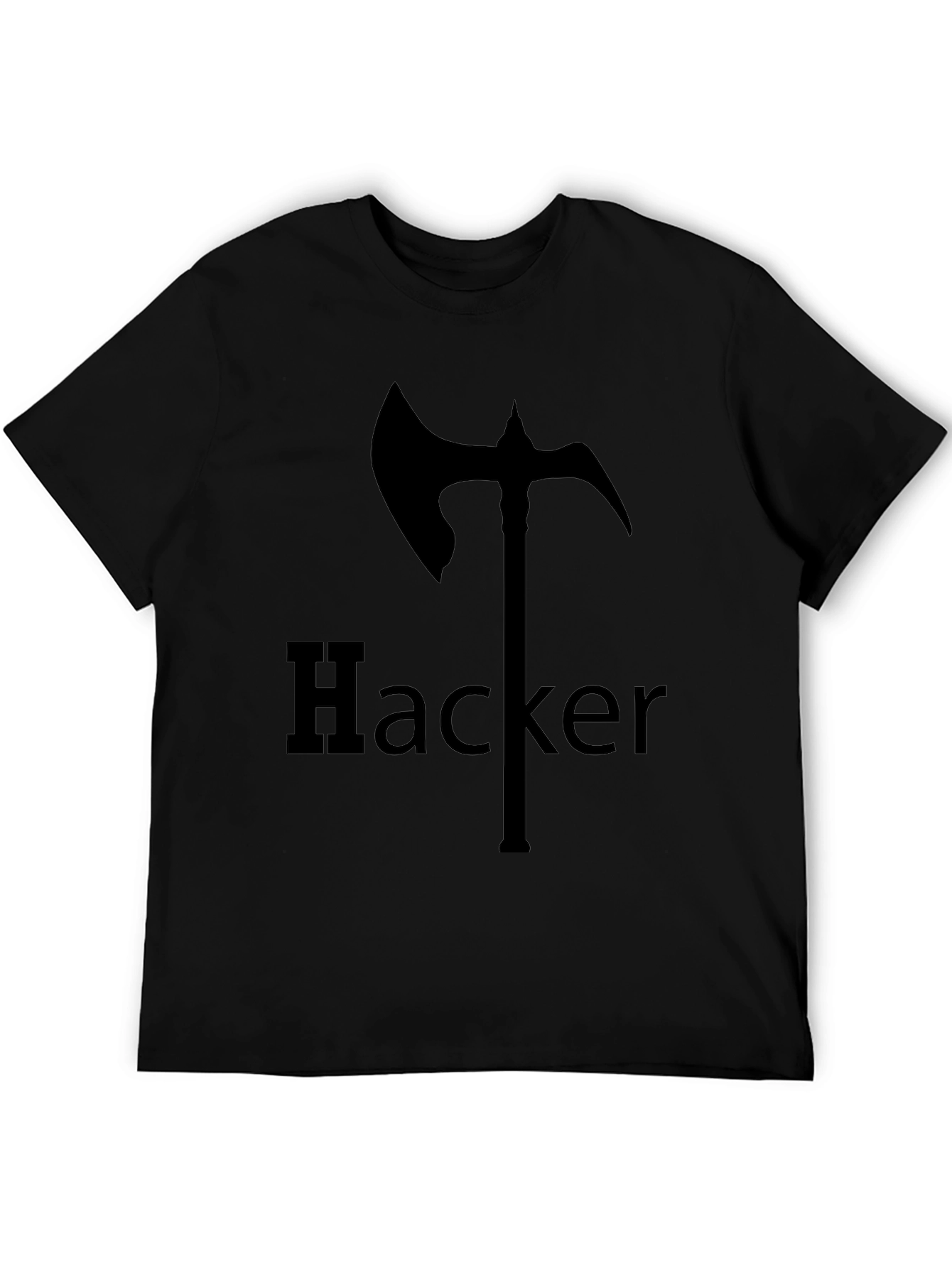 Hacker Axe T-Shirt - Edgy Graphic Tee