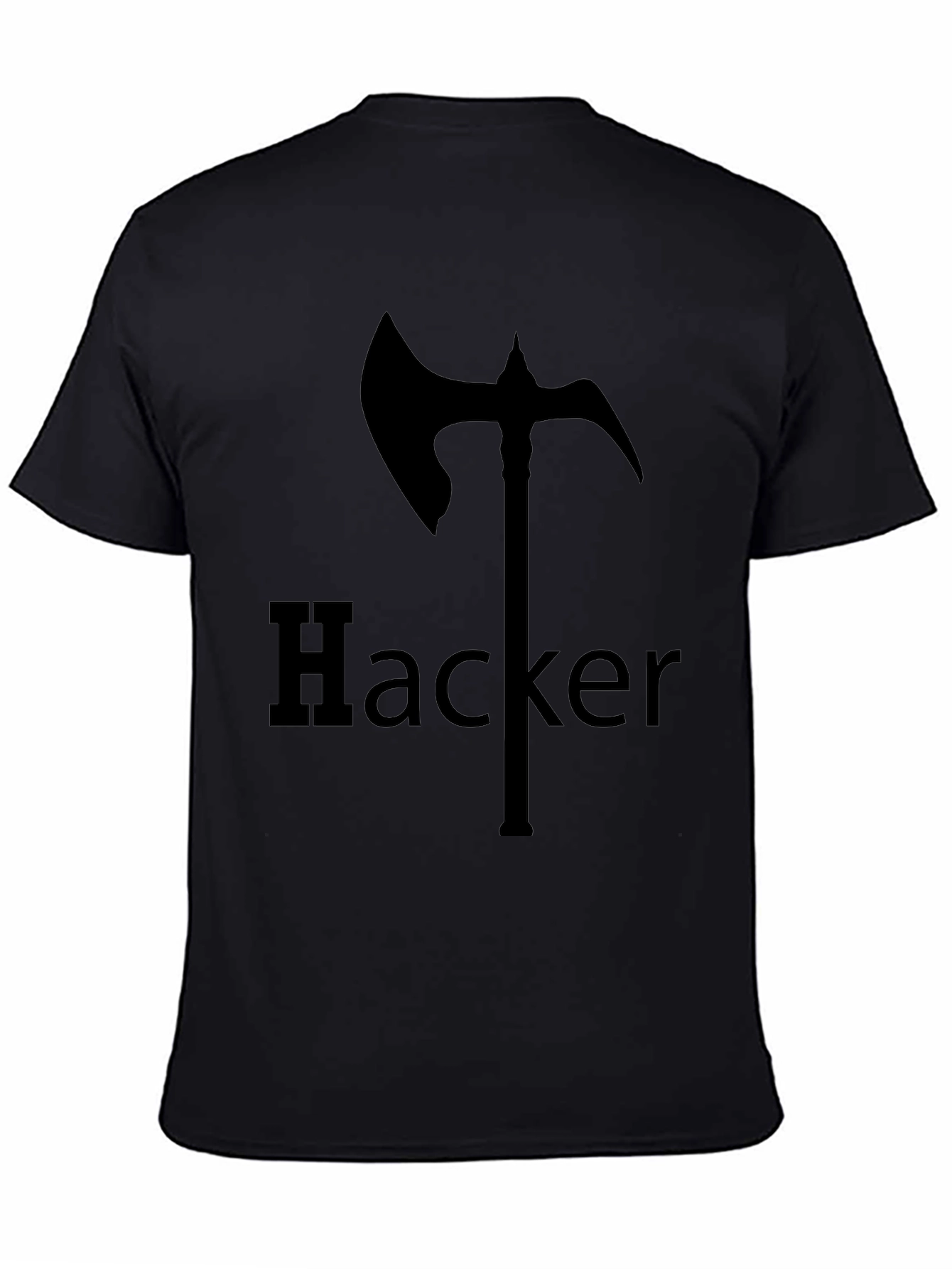 Hacker Axe T-Shirt - Edgy Graphic Tee