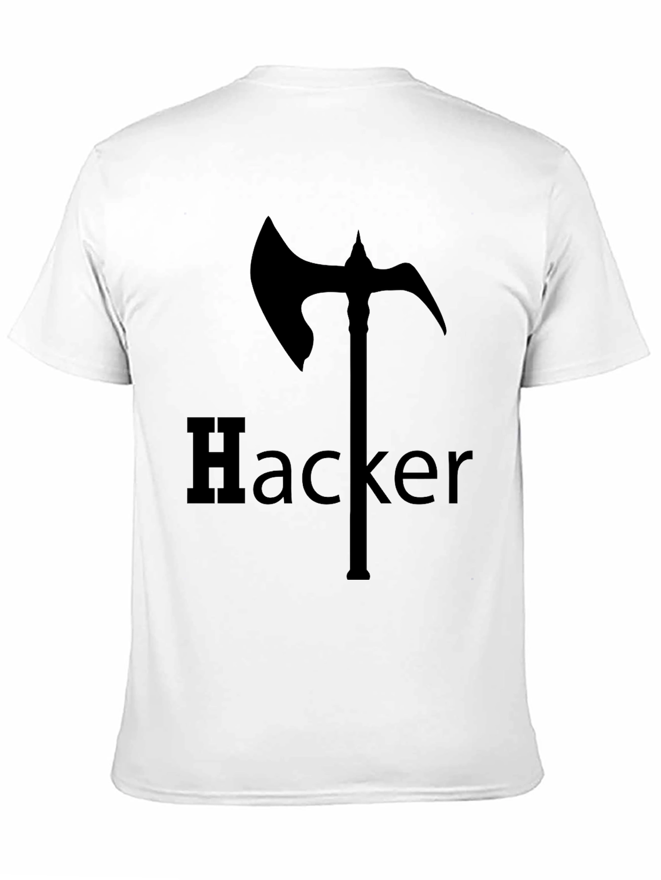 Hacker Axe T-Shirt - Edgy Graphic Tee