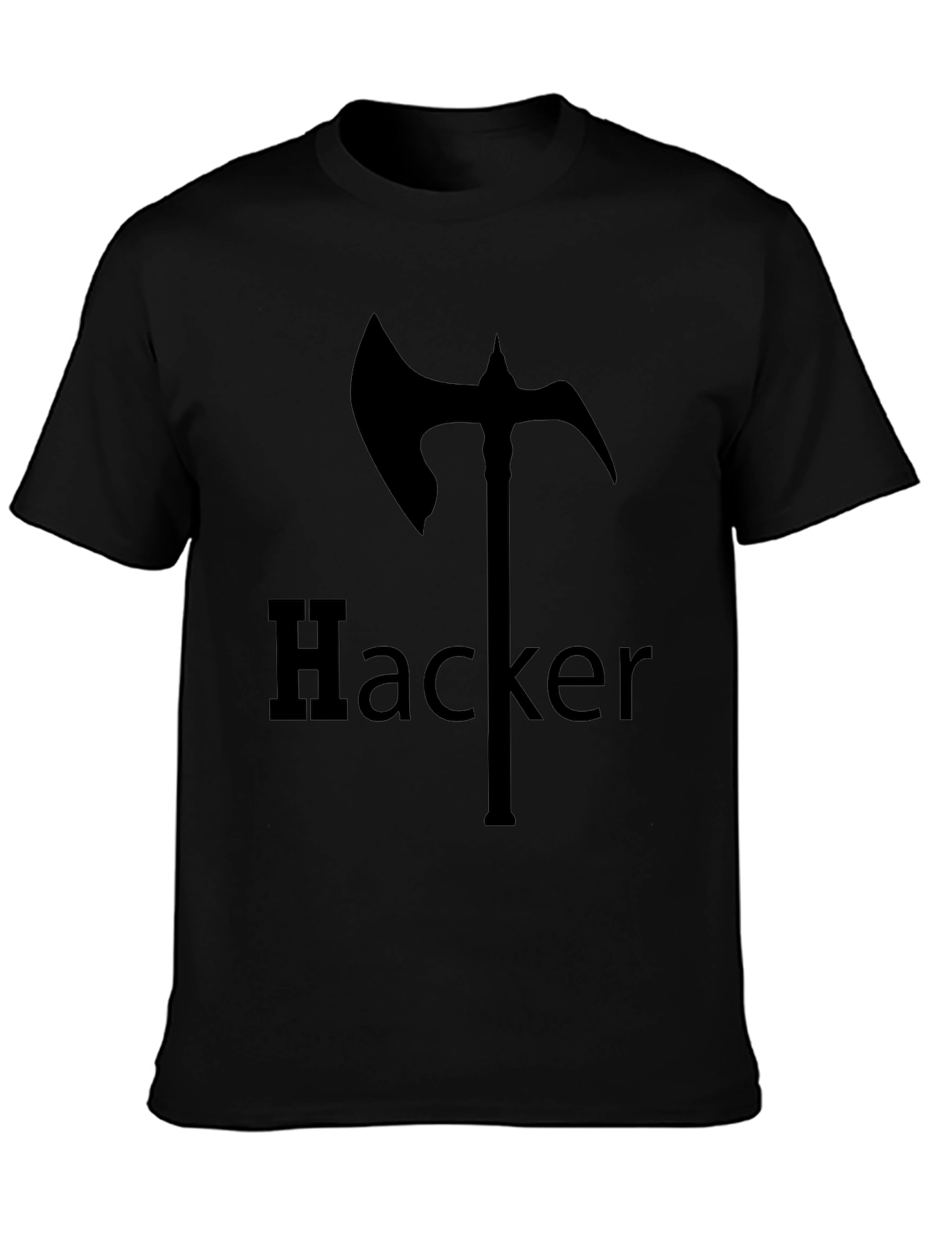 Hacker Axe T-Shirt - Edgy Graphic Tee