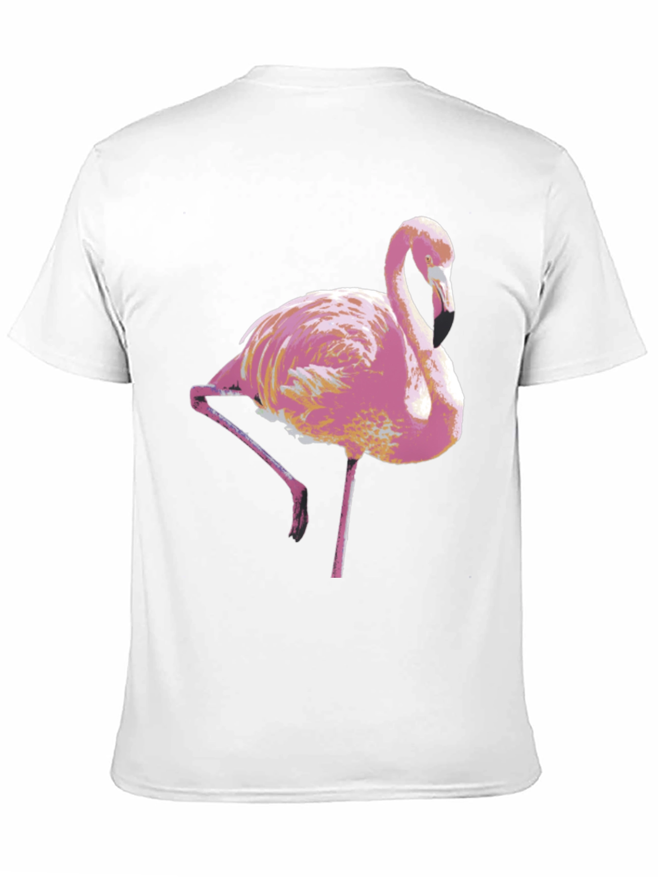 Pink Flamingo Graphic Tee - Stylish Mens T-Shirt