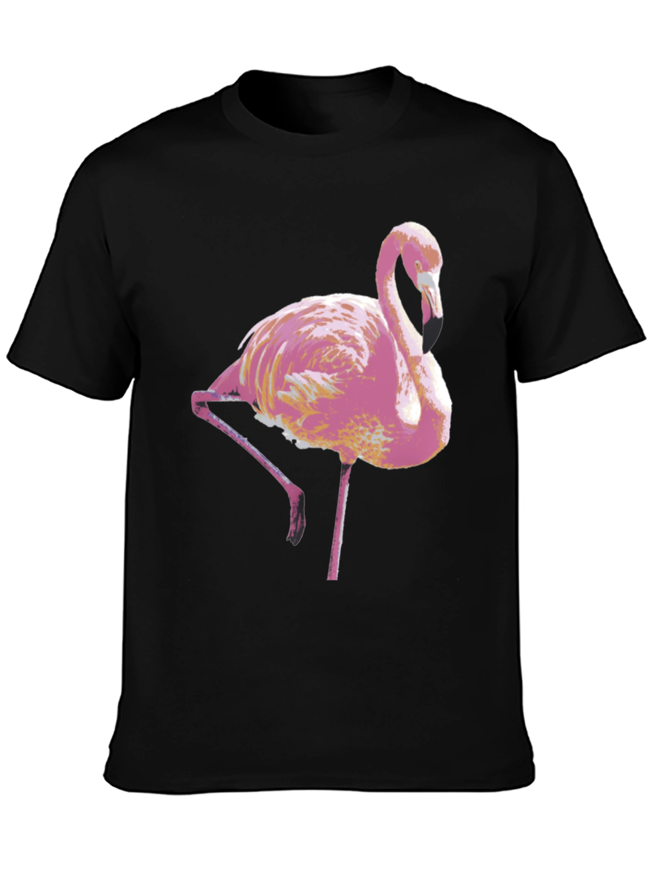 Pink Flamingo Graphic Tee - Stylish Mens T-Shirt