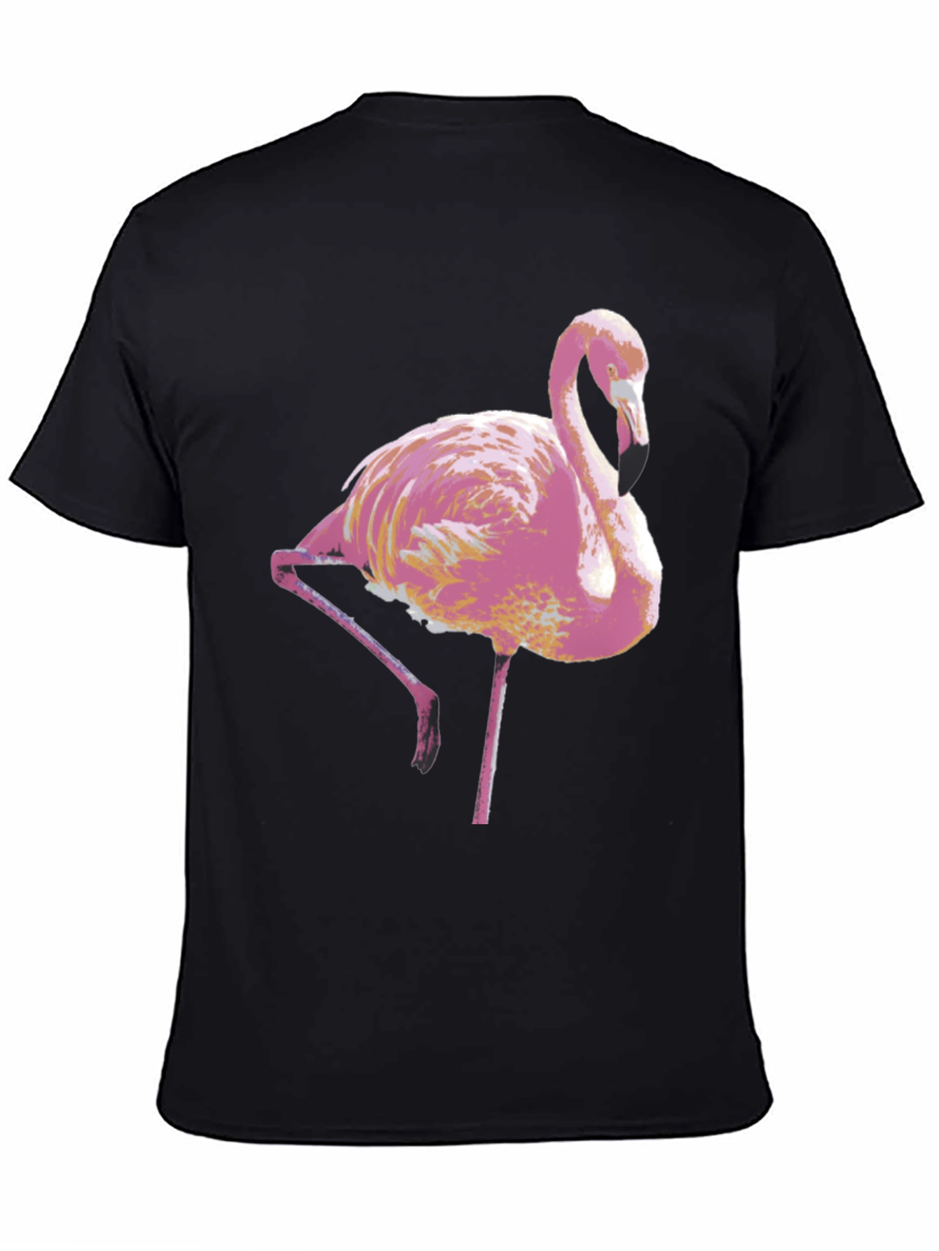 Pink Flamingo Graphic Tee - Stylish Mens T-Shirt