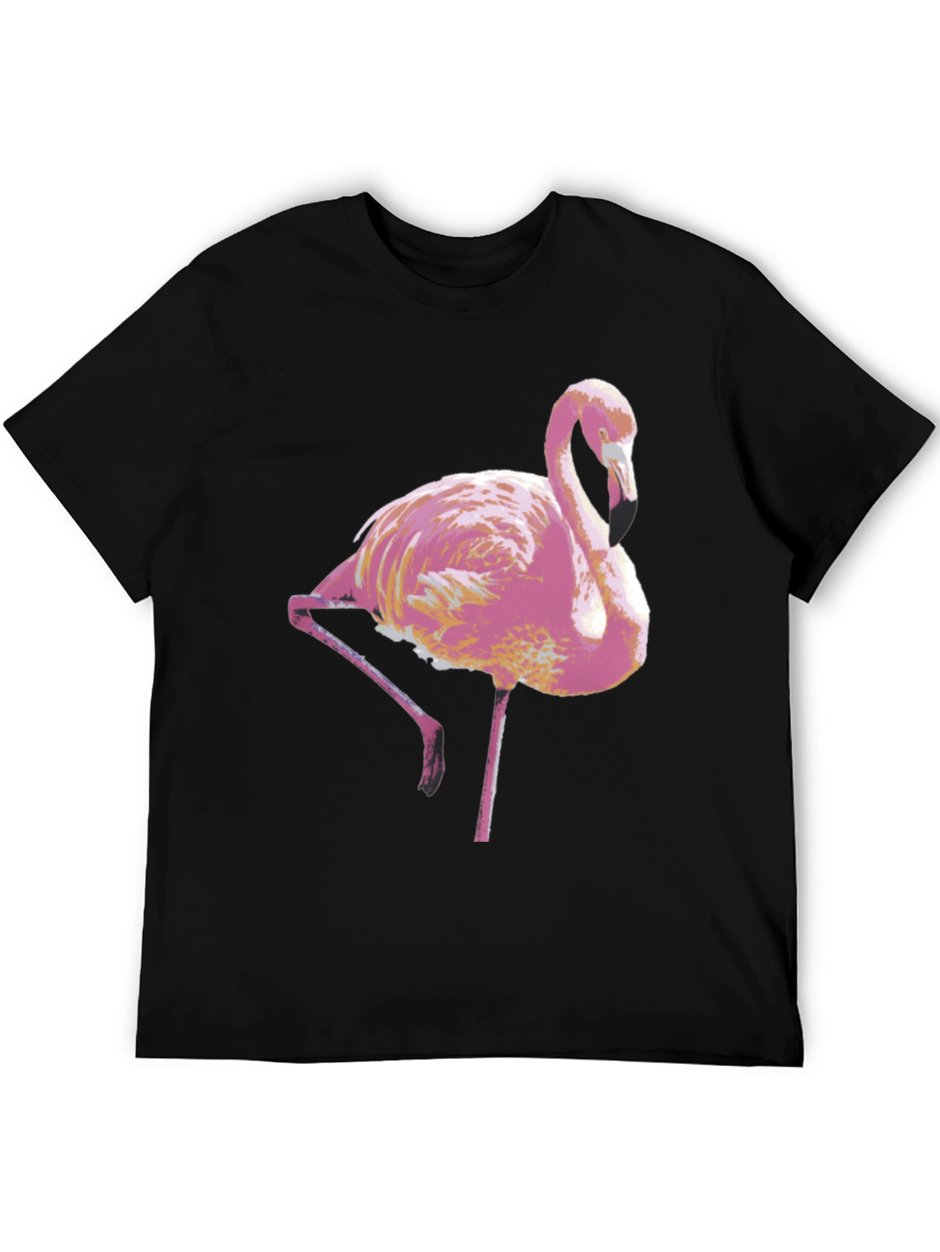 Pink Flamingo Graphic Tee - Stylish Mens T-Shirt
