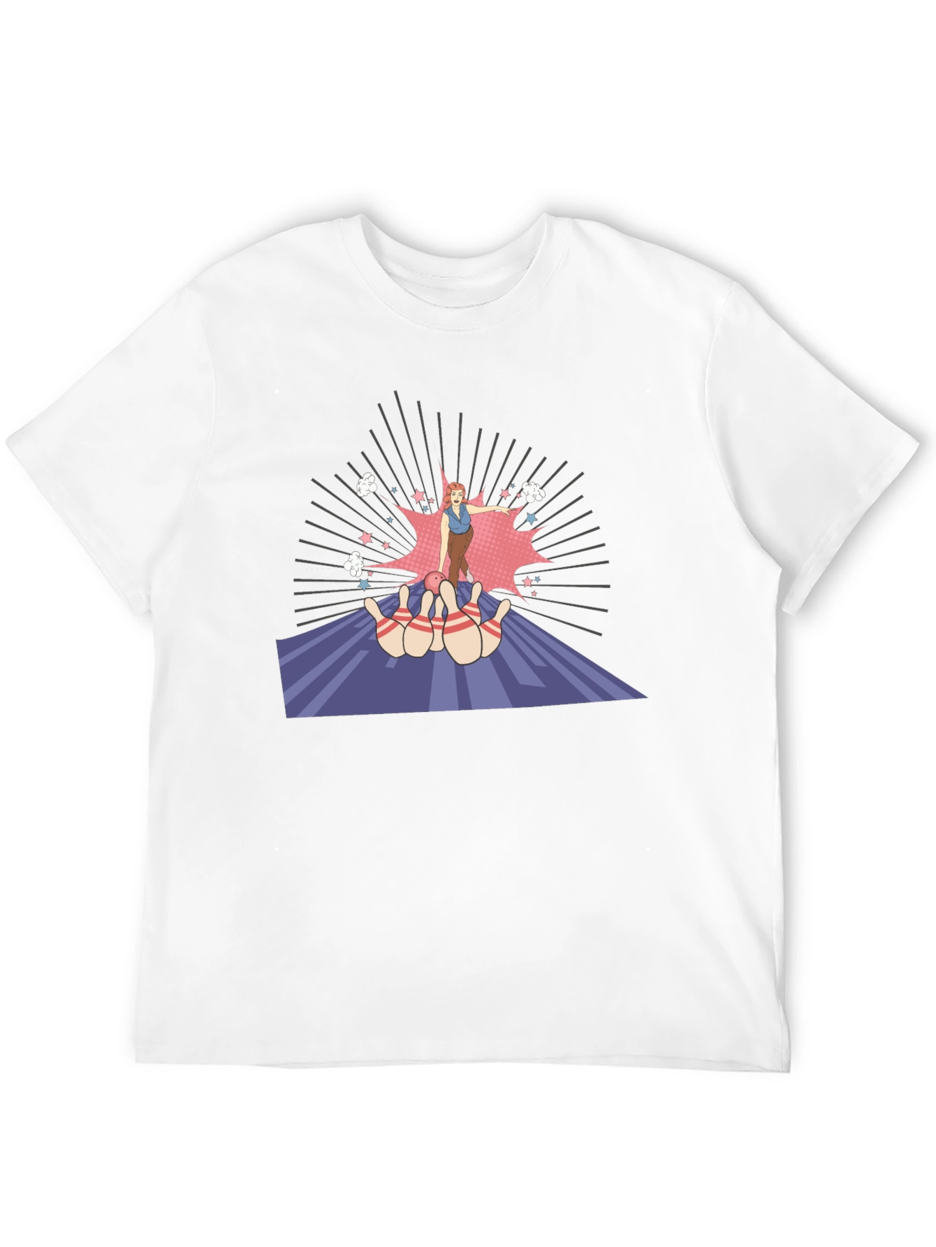 Retro Bowling Strike T-Shirt