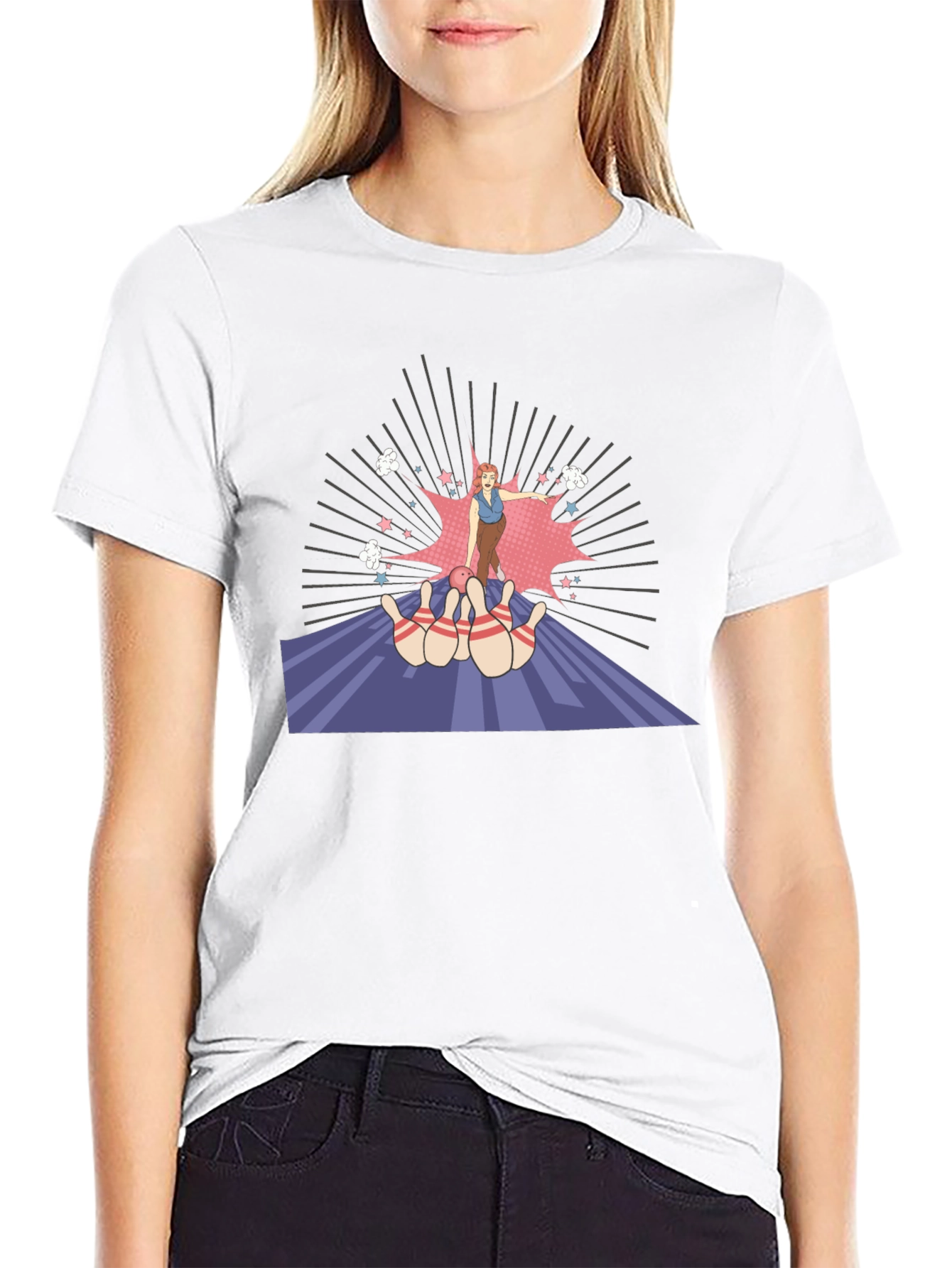Retro Bowling Strike T-Shirt