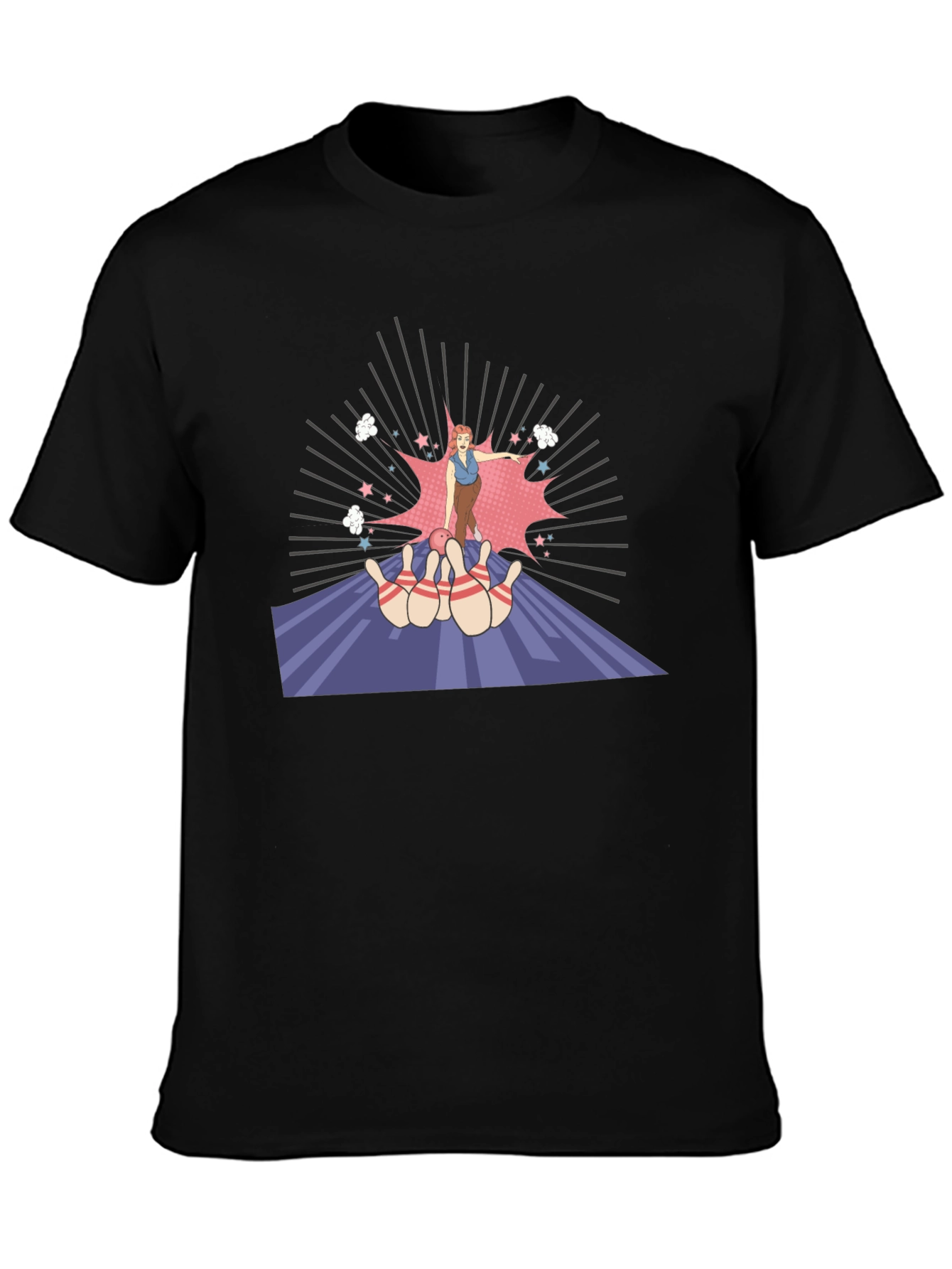 Retro Bowling Strike T-Shirt