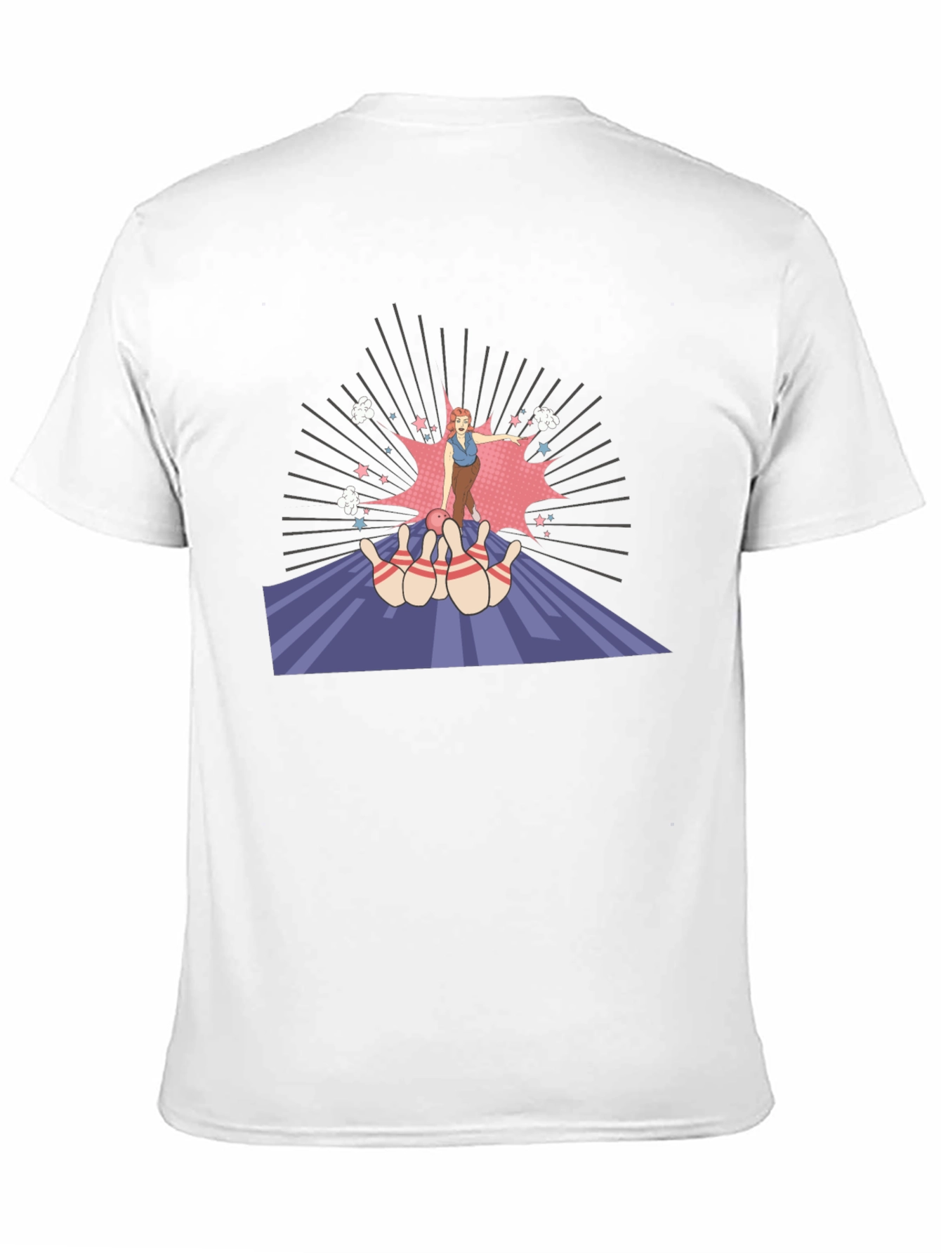 Retro Bowling Strike T-Shirt