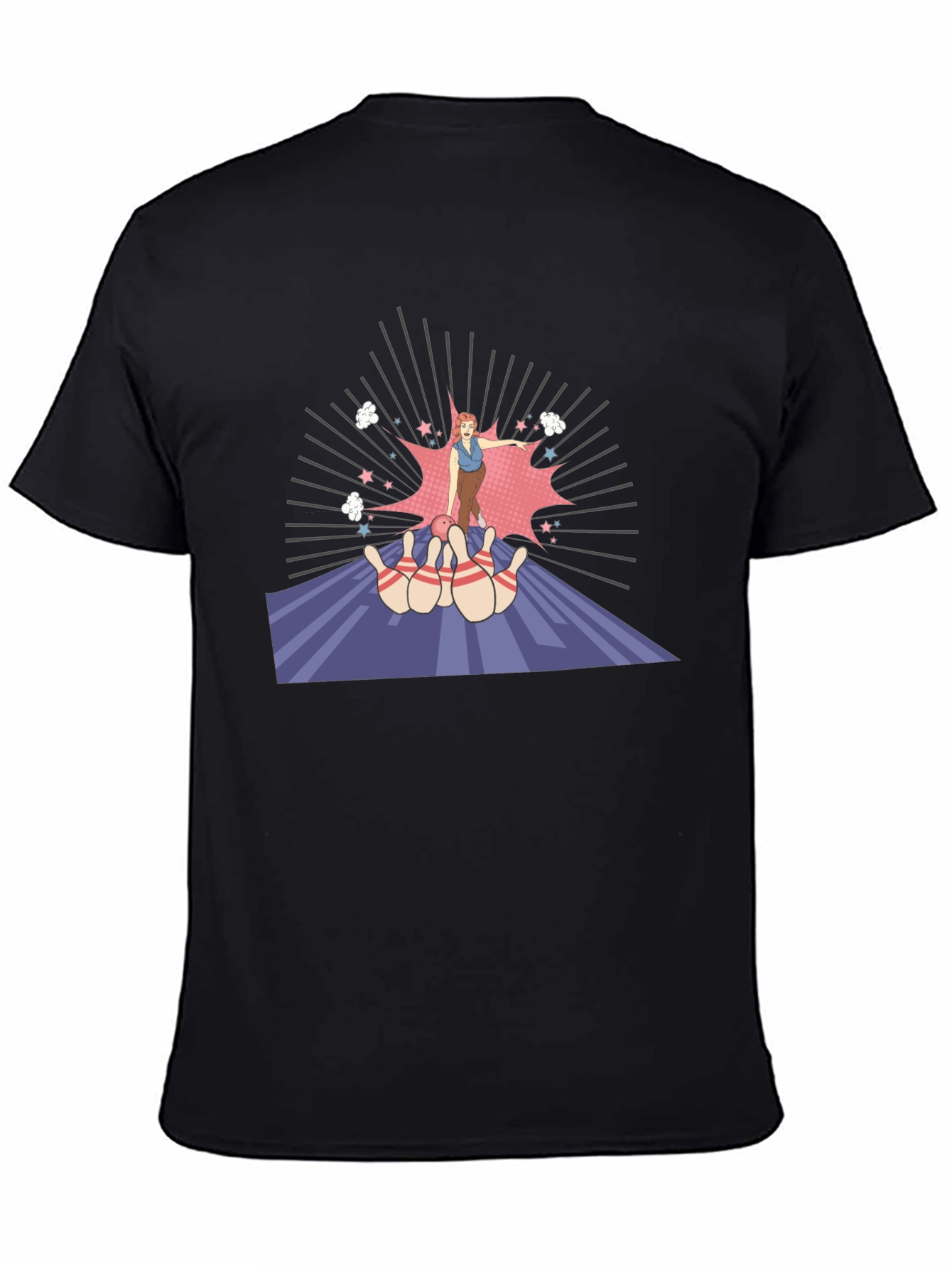 Retro Bowling Strike T-Shirt