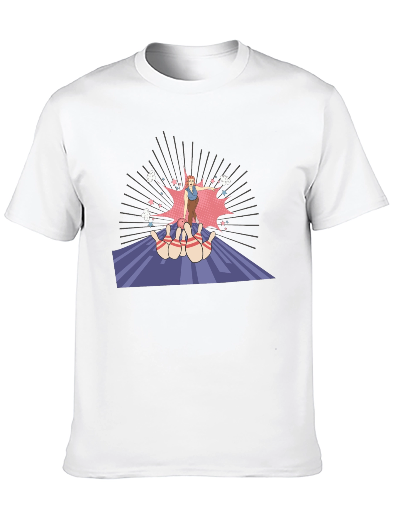 Retro Bowling Strike T-Shirt