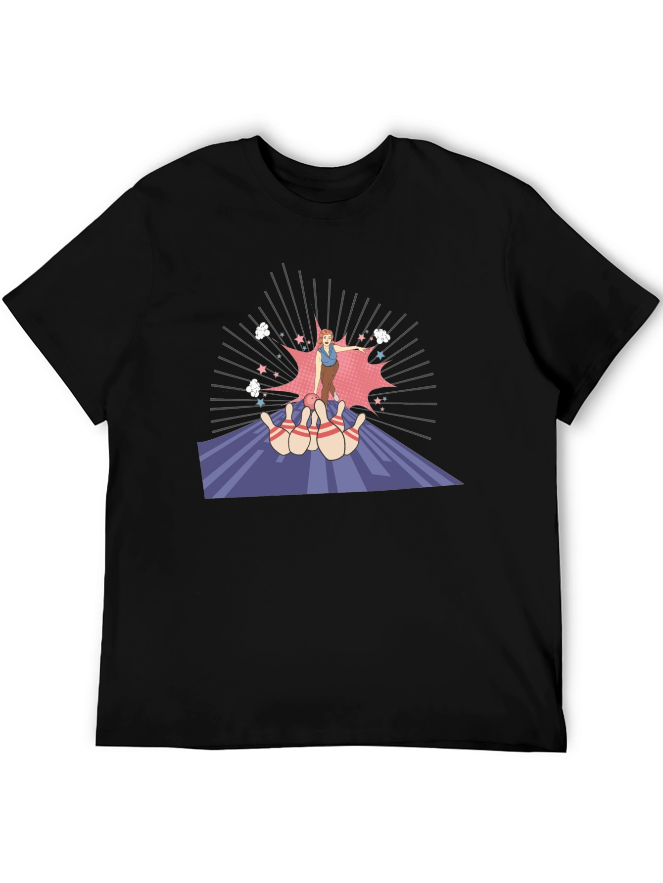 Retro Bowling Strike T-Shirt