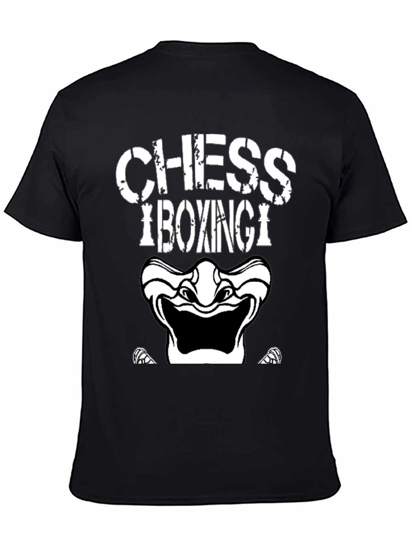 Chess Boxing Graphic Tee - Black