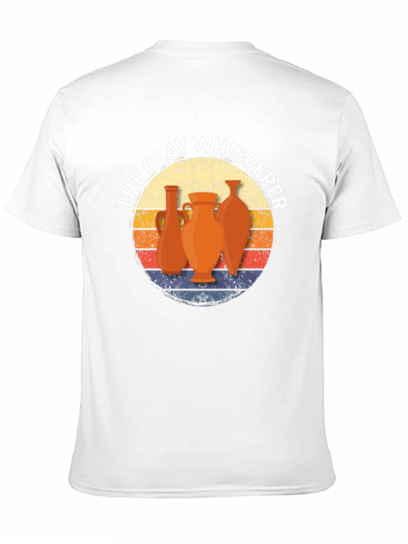 The Clay Whisperer T-Shirt Pottery Retro Graphic Tee