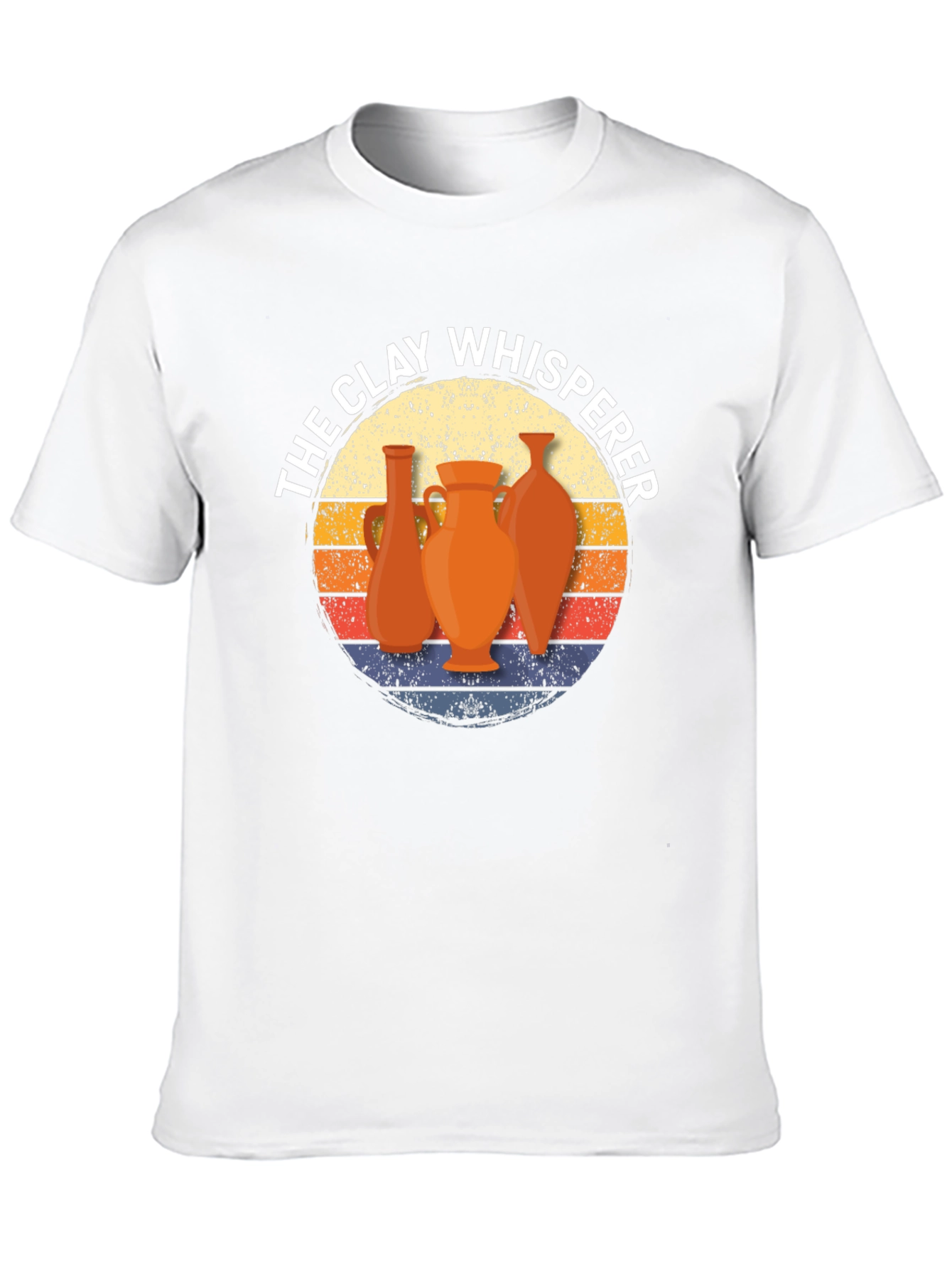 The Clay Whisperer T-Shirt Pottery Retro Graphic Tee