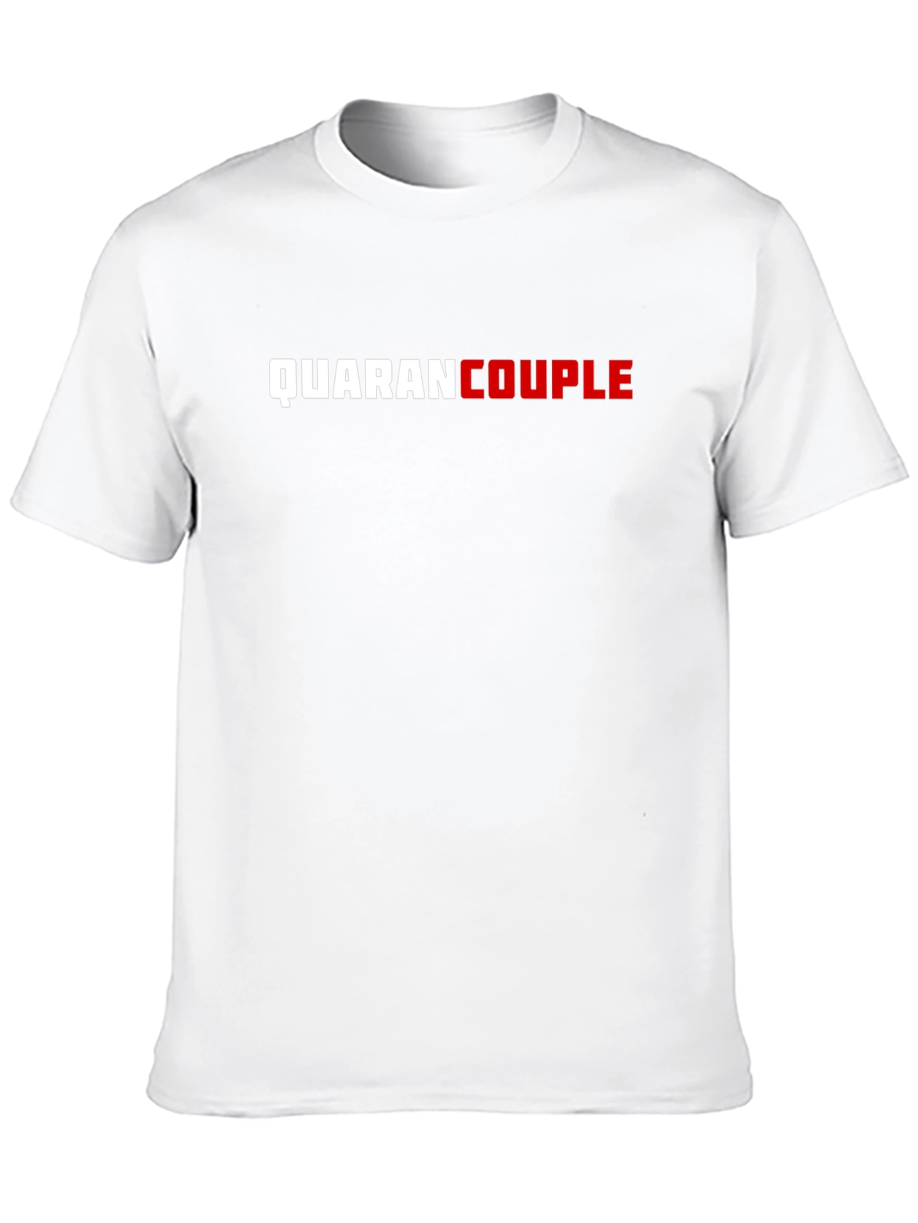 QuaranCouple T-Shirt - Black Crew Neck