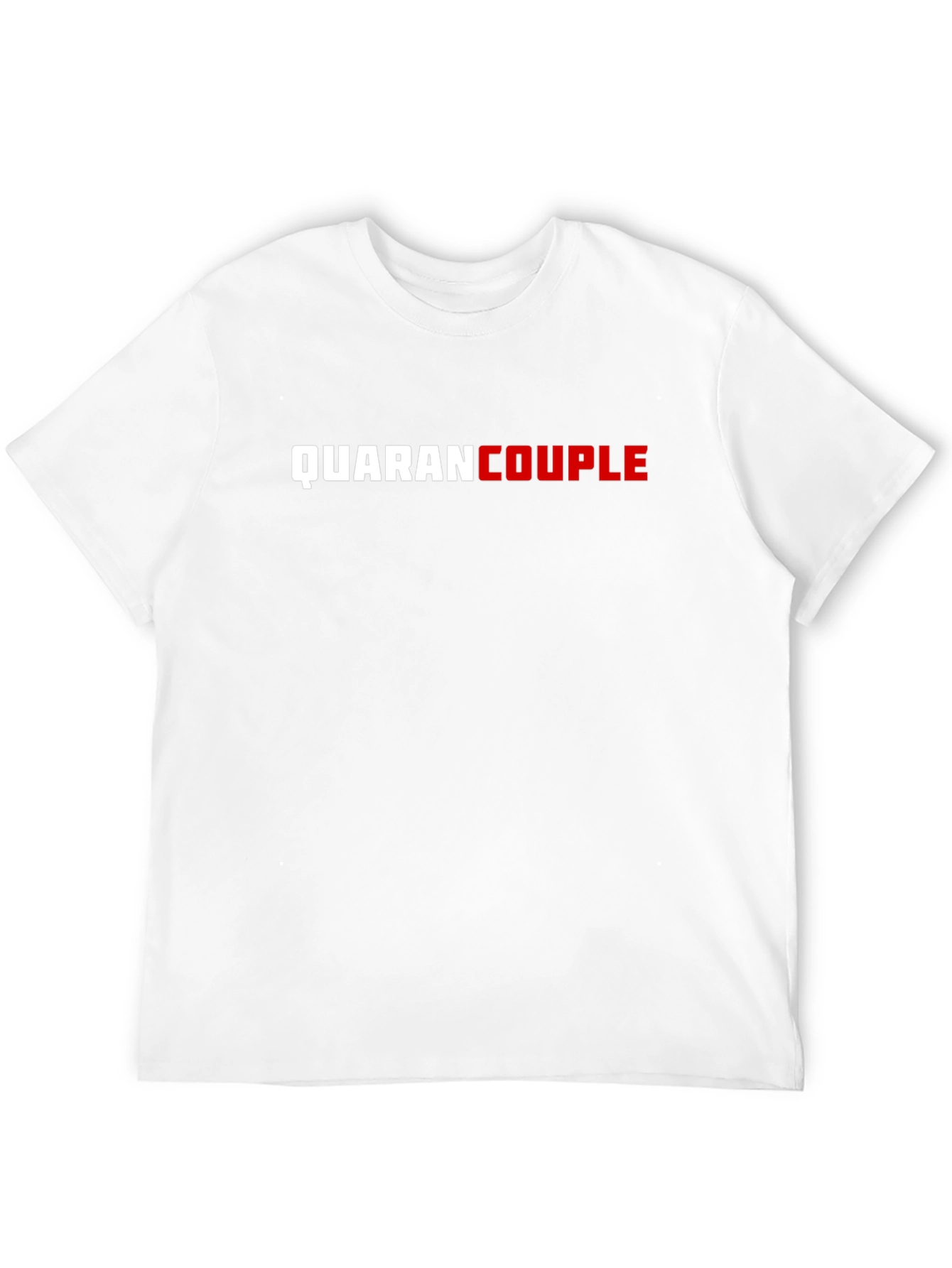 QuaranCouple T-Shirt - Black Crew Neck