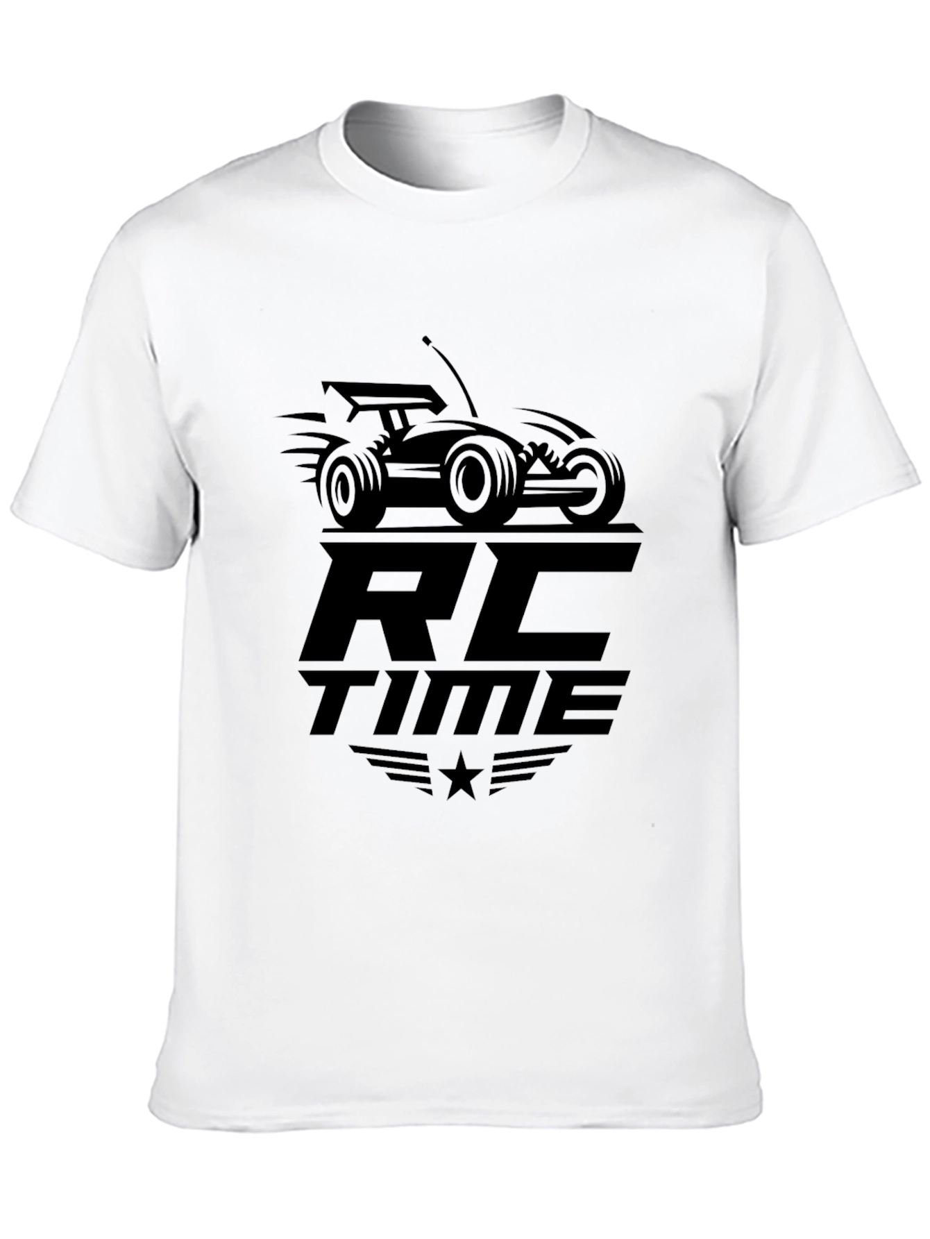 RC Time Black Graphic Tee