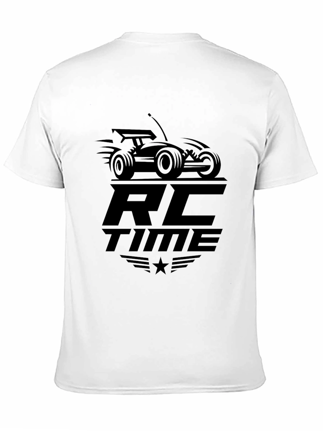 RC Time Black Graphic Tee