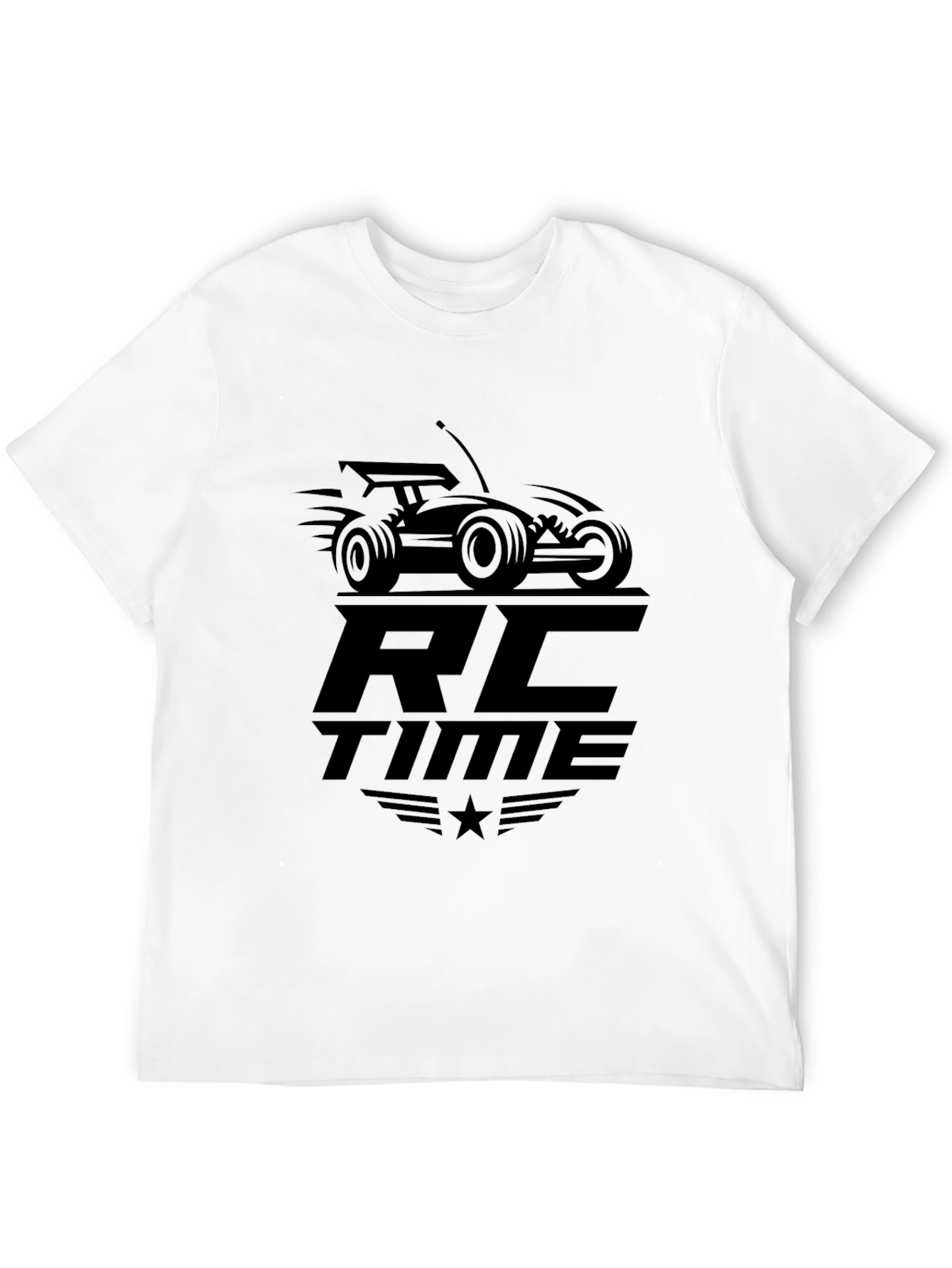 RC Time Black Graphic Tee