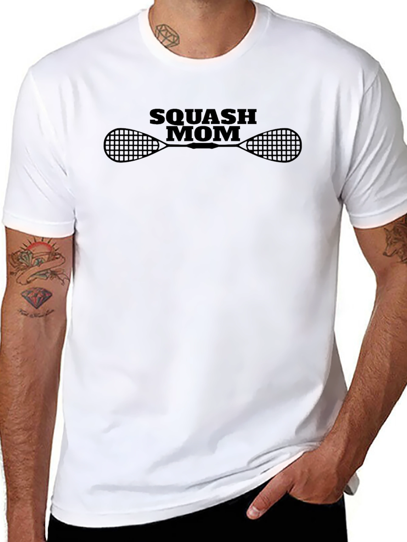 Squash Mom Graphic T-Shirt - Unisex
