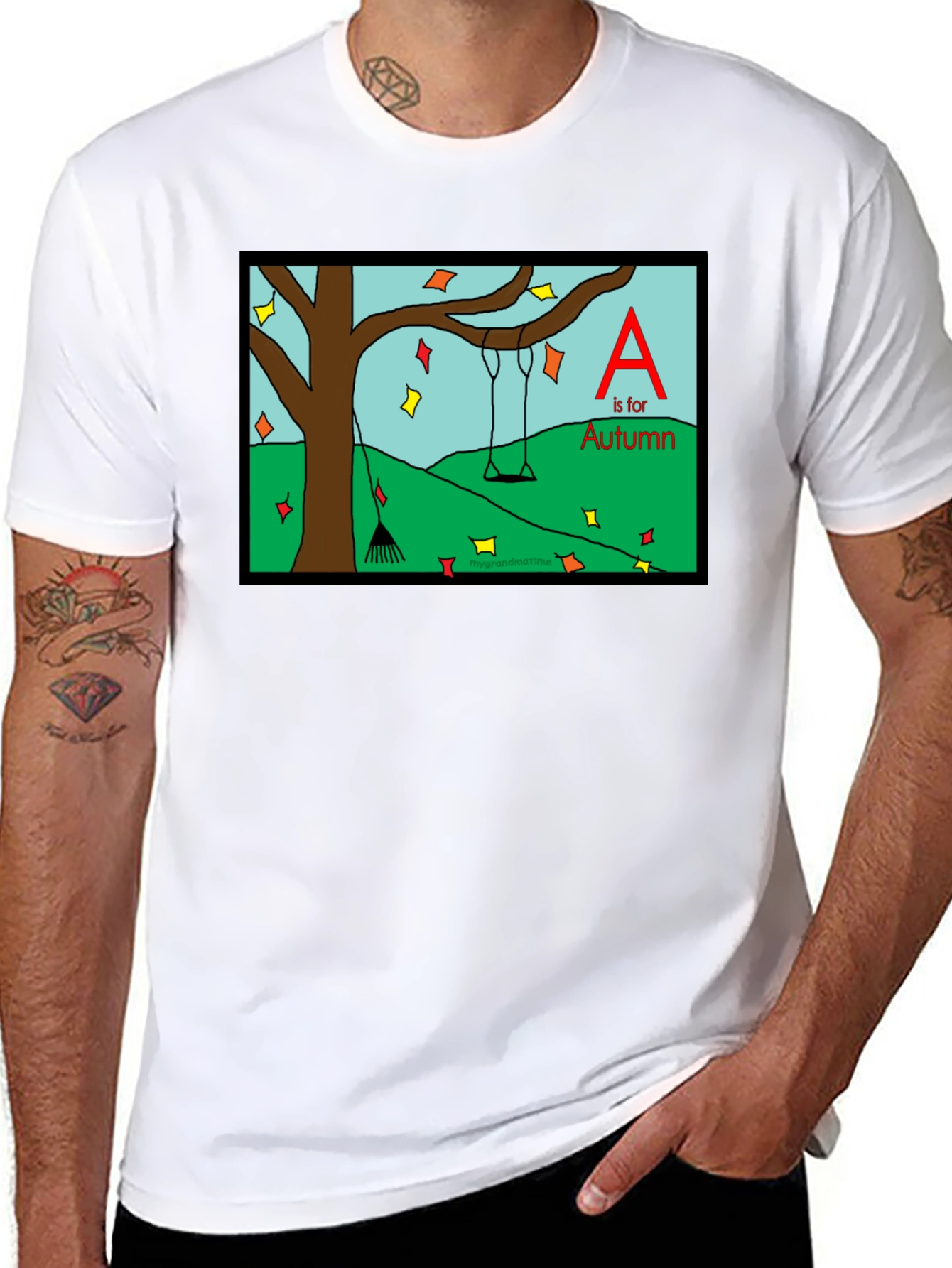 Autumn Tree Swing T-Shirt