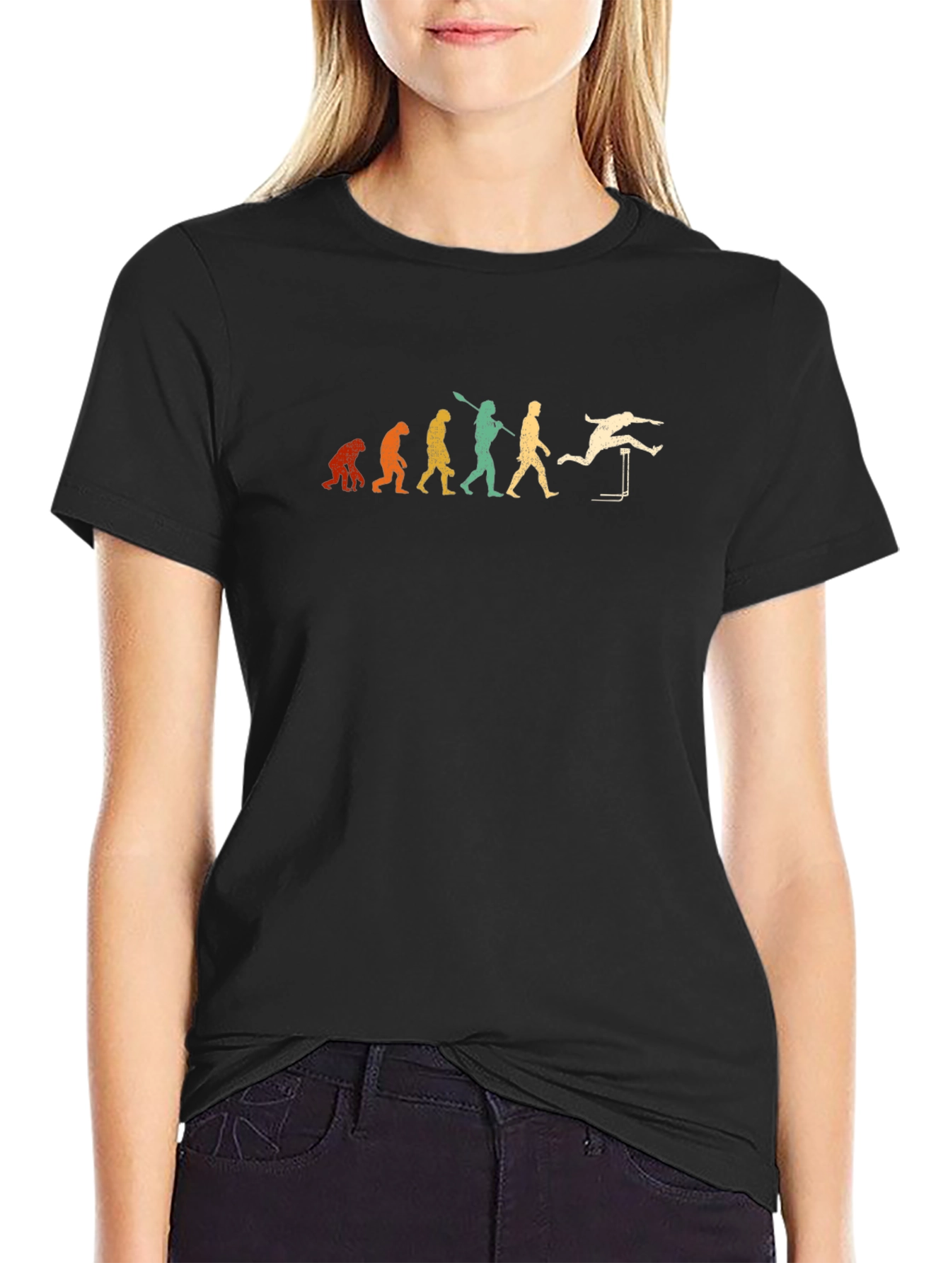 Evolution of Hurdling T-Shirt