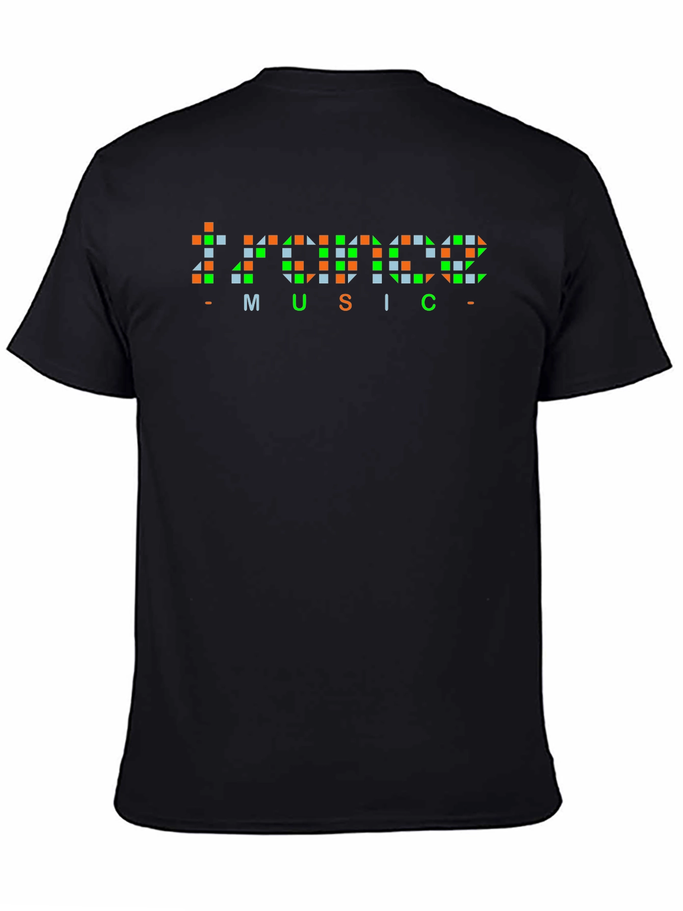 Trance Music T-Shirt - Pixelated Design