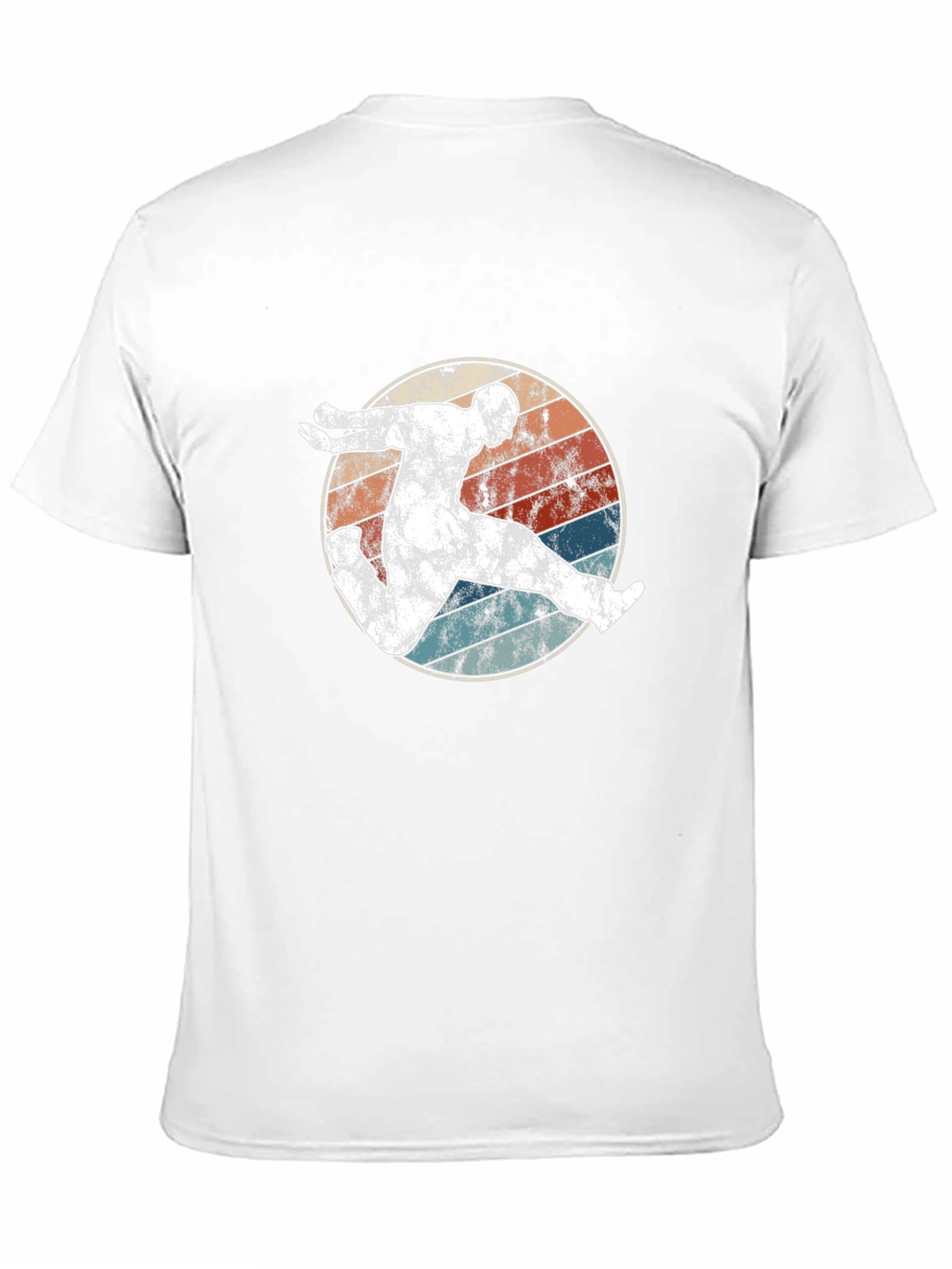 Retro Runner Graphic T-Shirt - Black