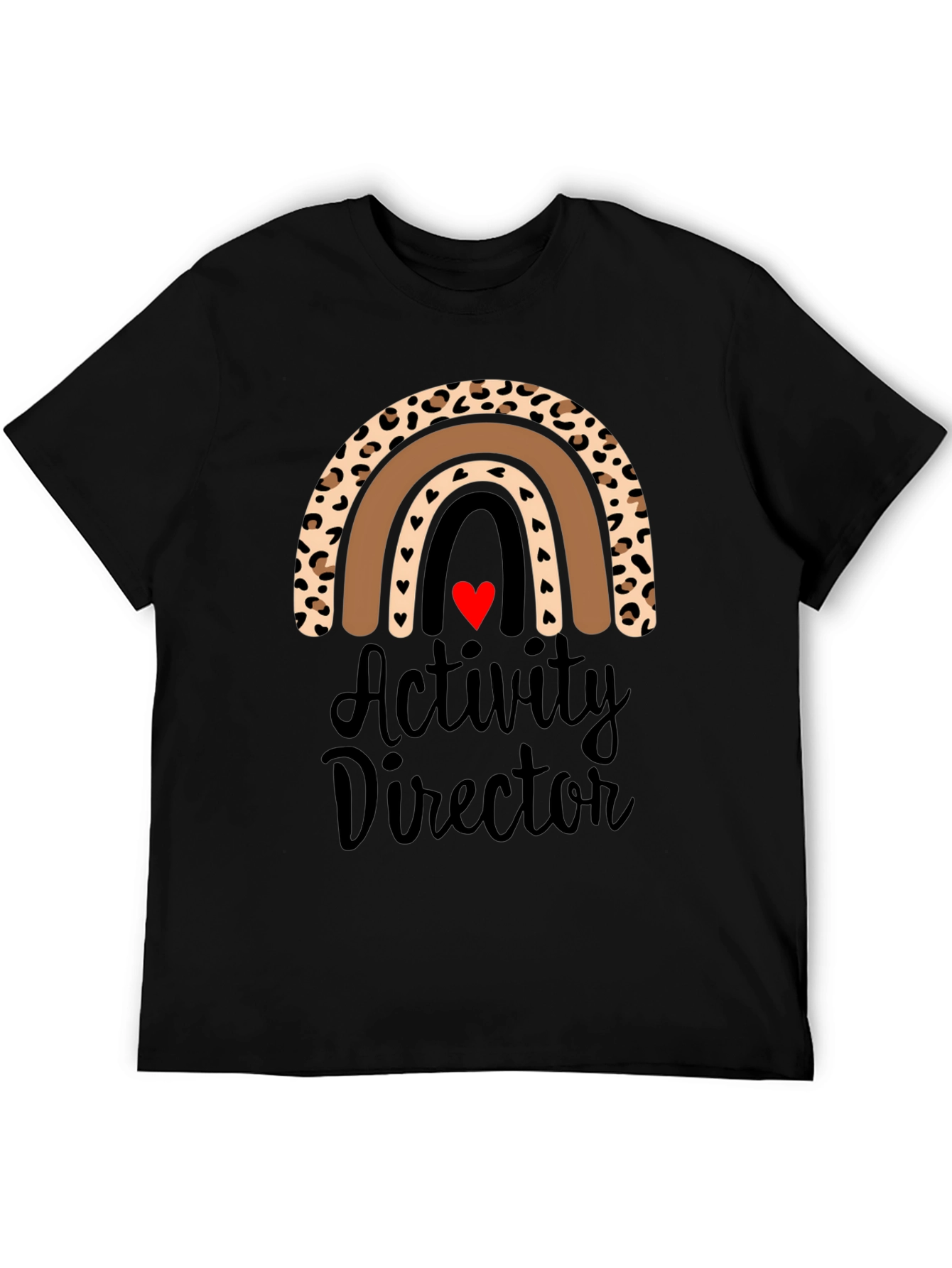 Activity Director Rainbow Graphic T-Shirt