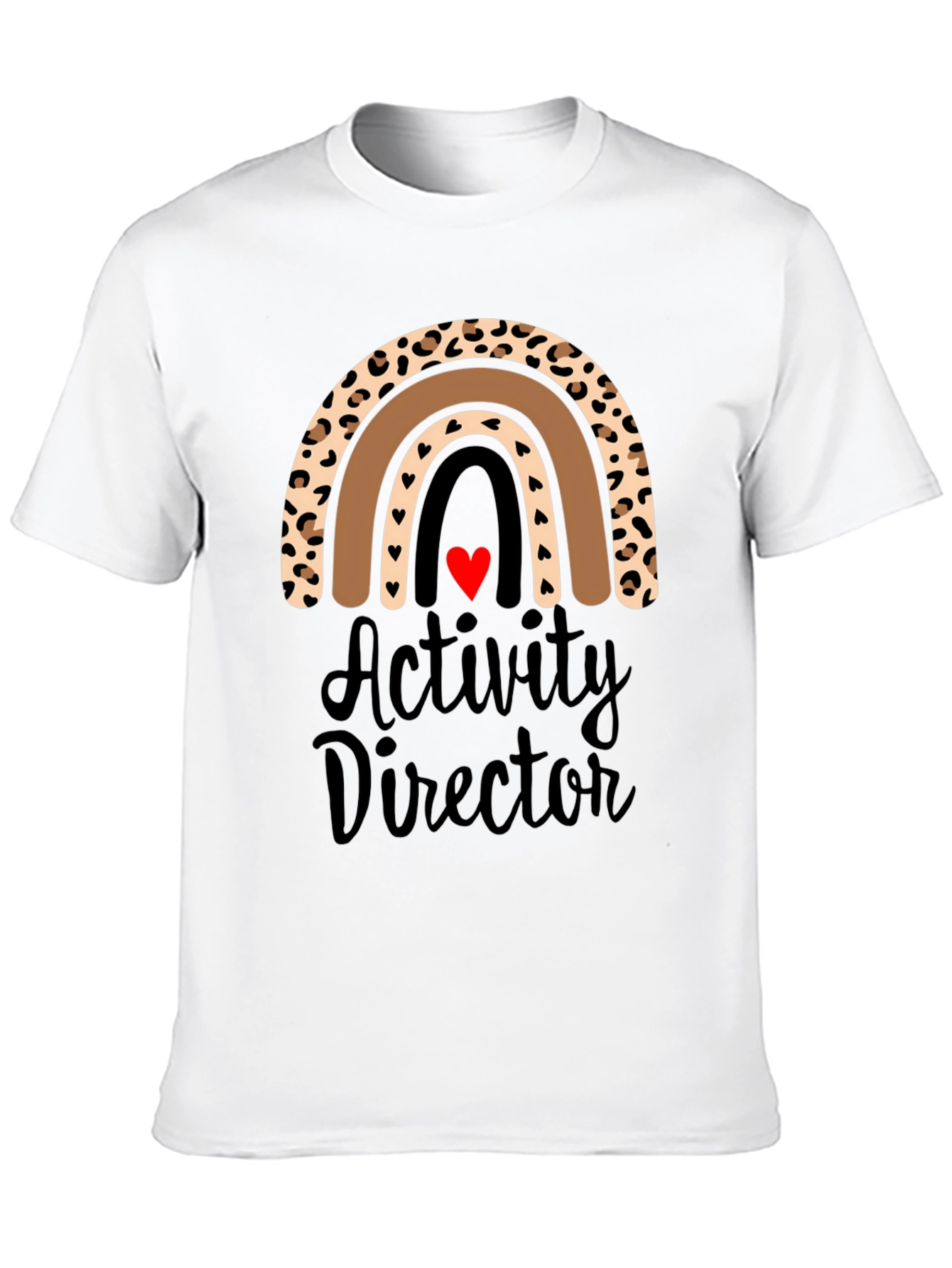 Activity Director Rainbow Graphic T-Shirt