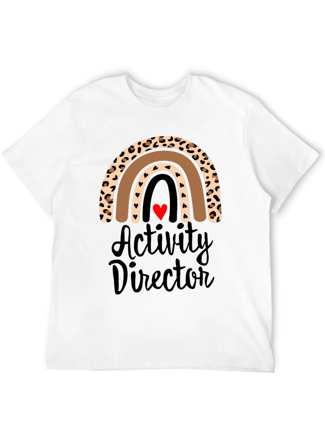 Activity Director Rainbow Graphic T-Shirt