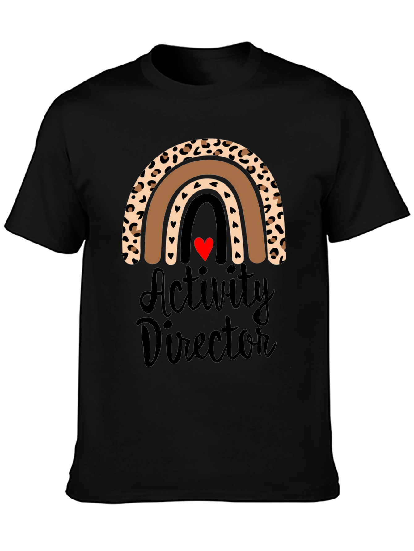Activity Director Rainbow Graphic T-Shirt