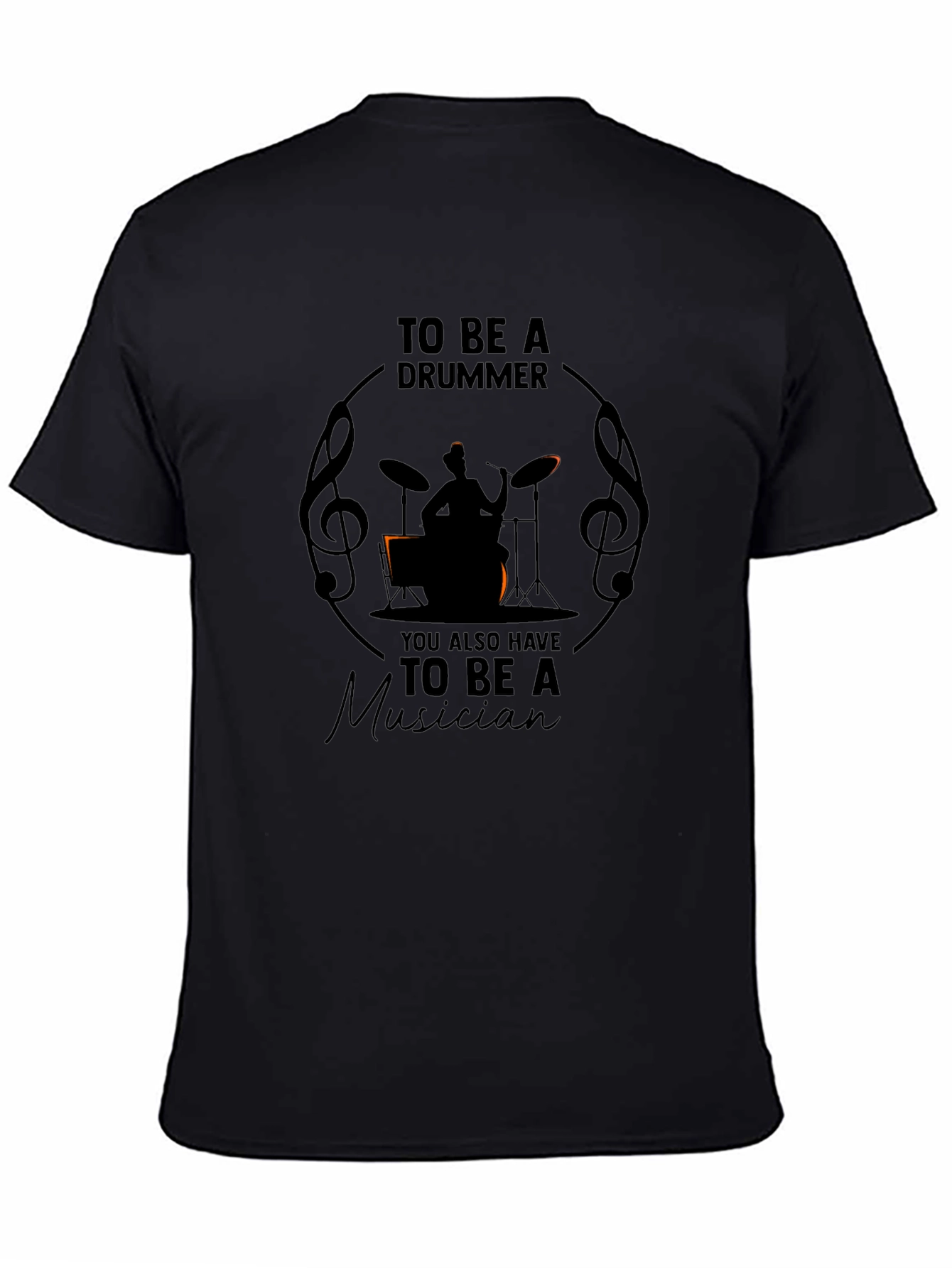 To Be A Drummer Musician Graphic T-Shirt