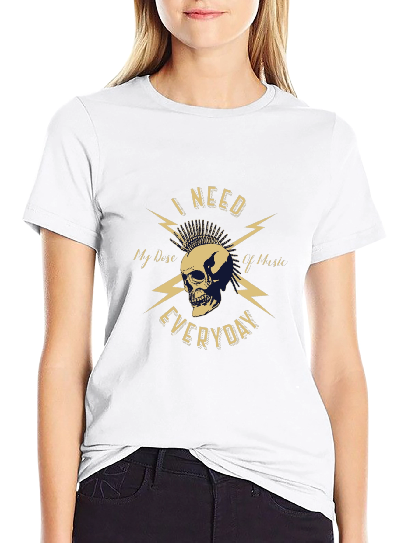I Need My Dose of Music Everyday Graphic Tee