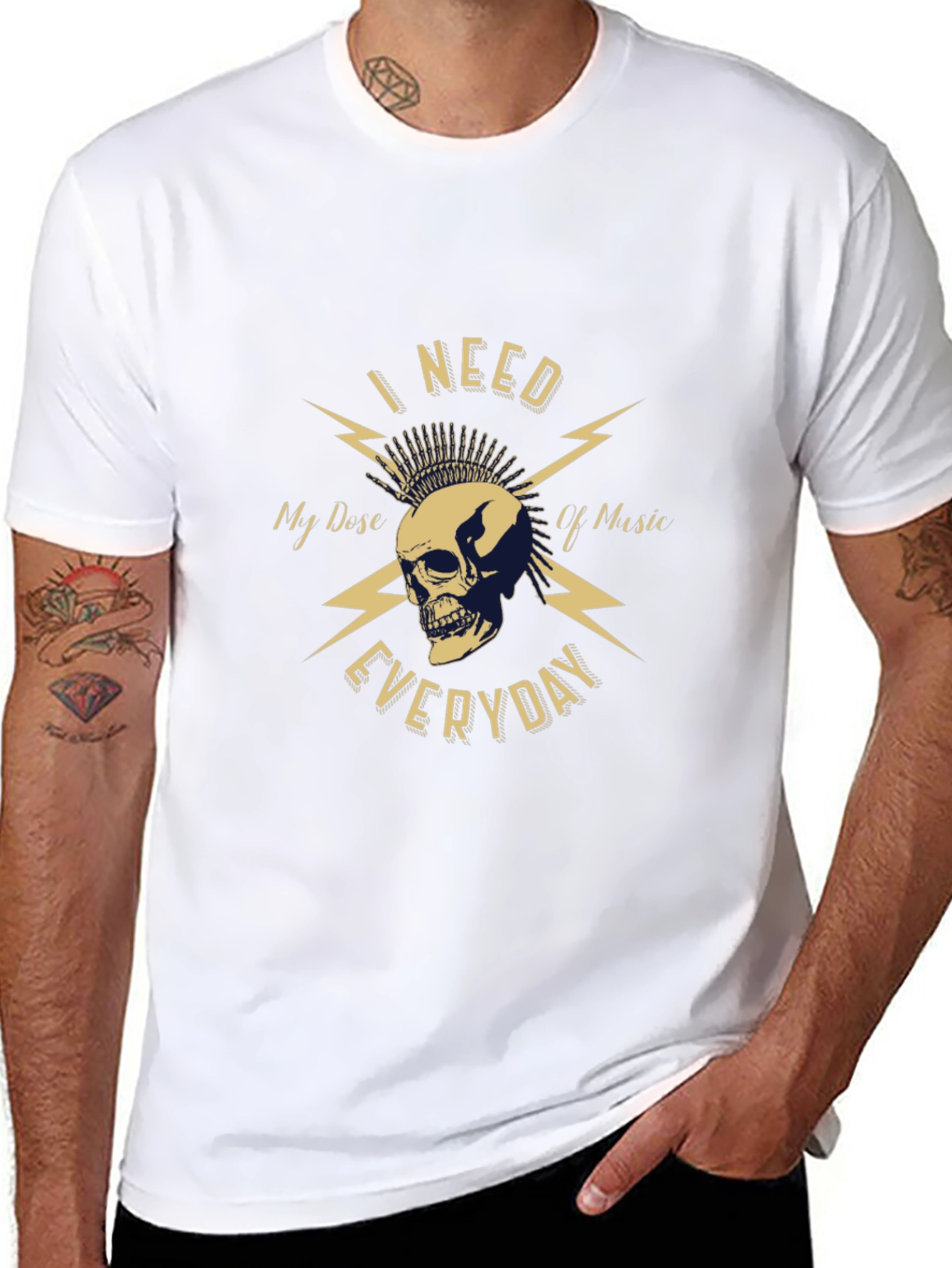 I Need My Dose of Music Everyday Graphic Tee