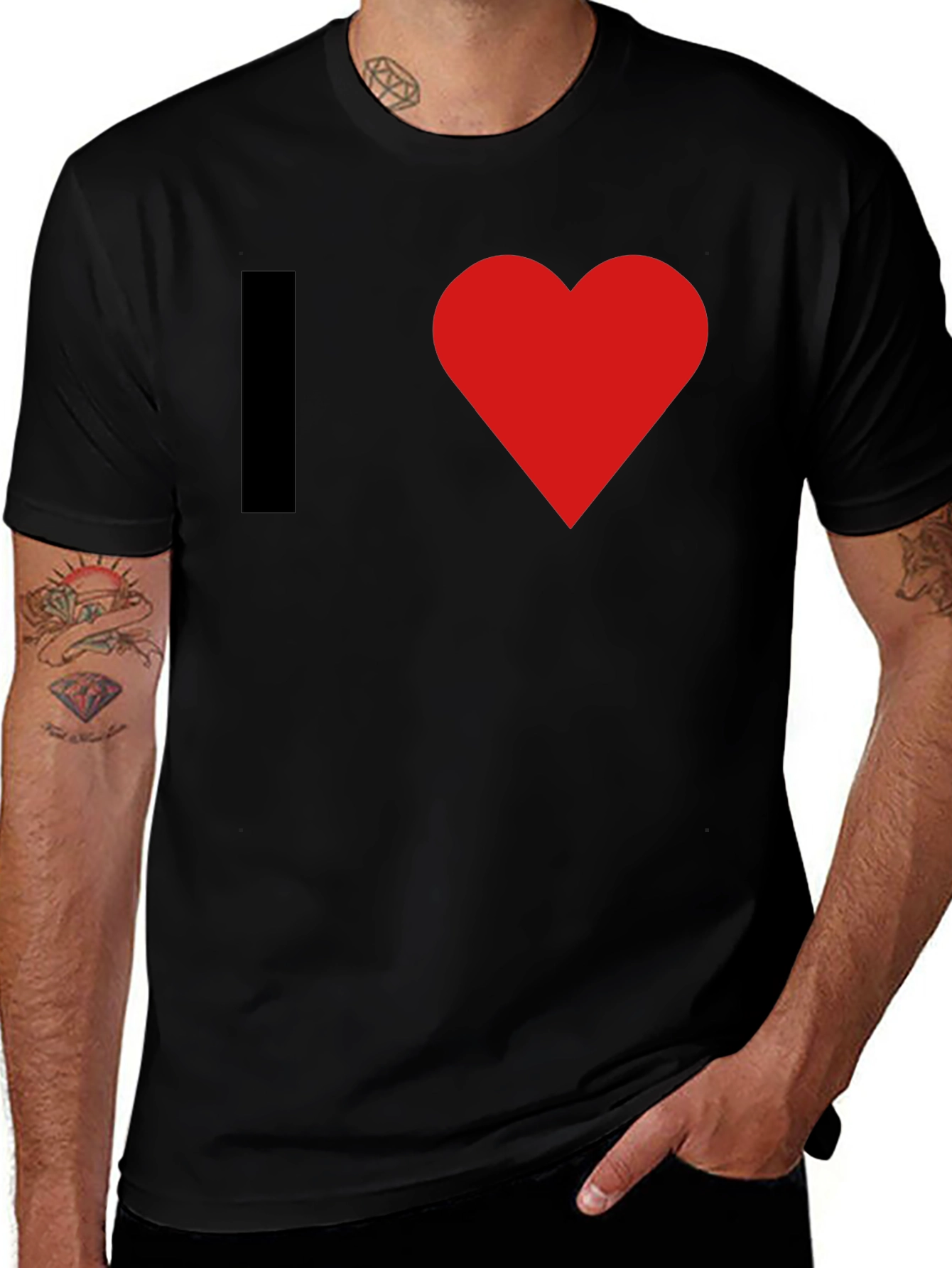 I Heart [Love] Graphic T-Shirt