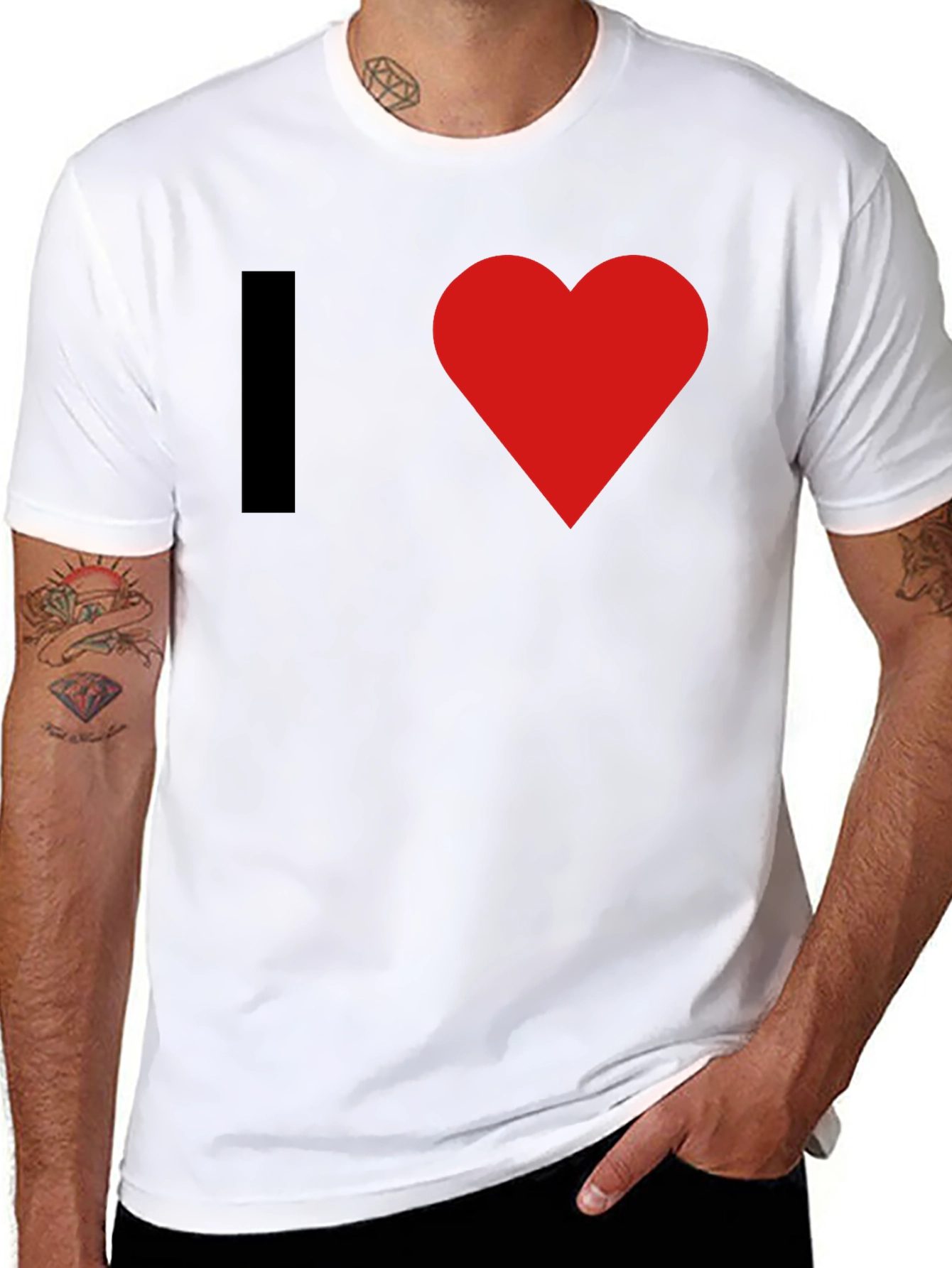 I Heart [Love] Graphic T-Shirt