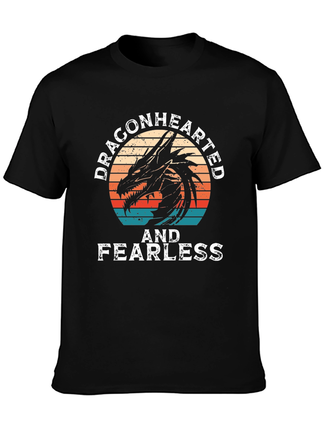 Dragonhearted & Fearless Graphic T-Shirt