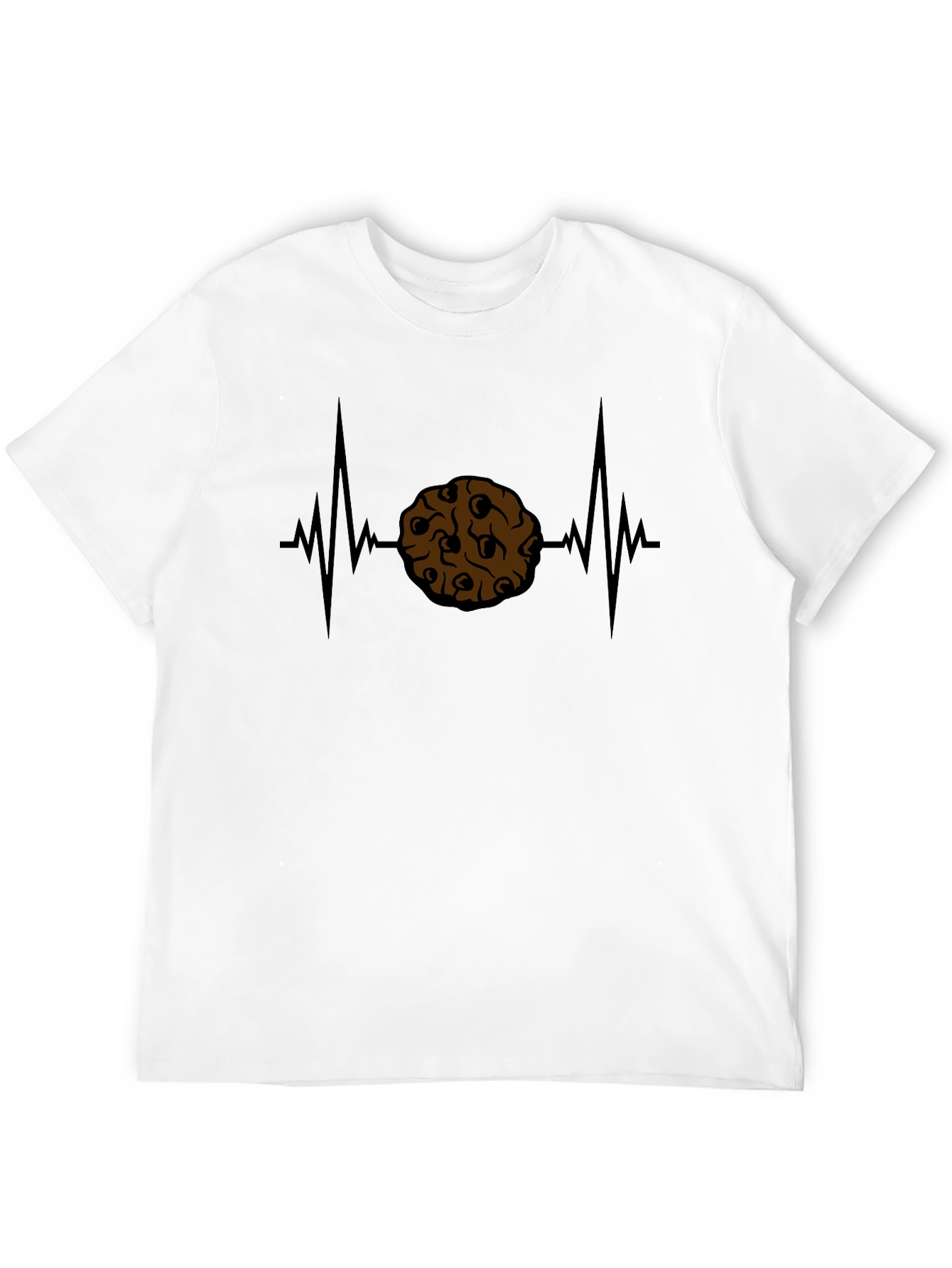 Cookie Heartbeat T-Shirt - Snack Lover Tee