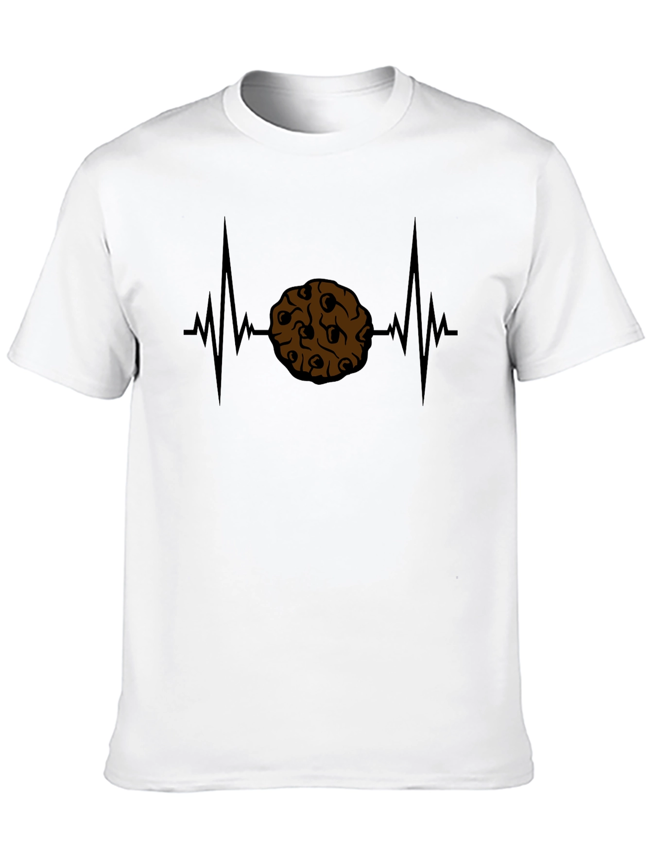 Cookie Heartbeat T-Shirt - Snack Lover Tee