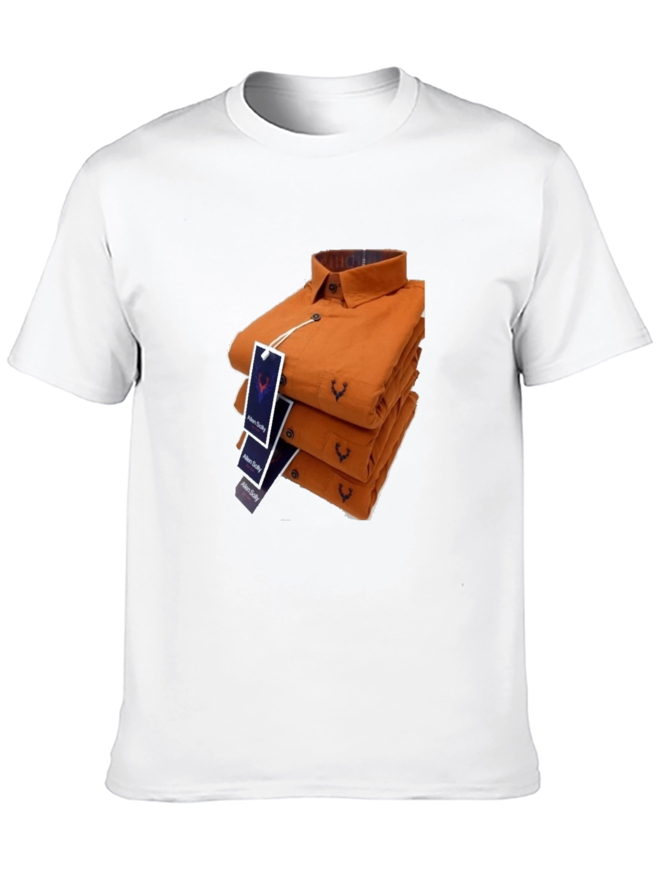 Folded Allen Solly Shirts - Stylish & Trendy
