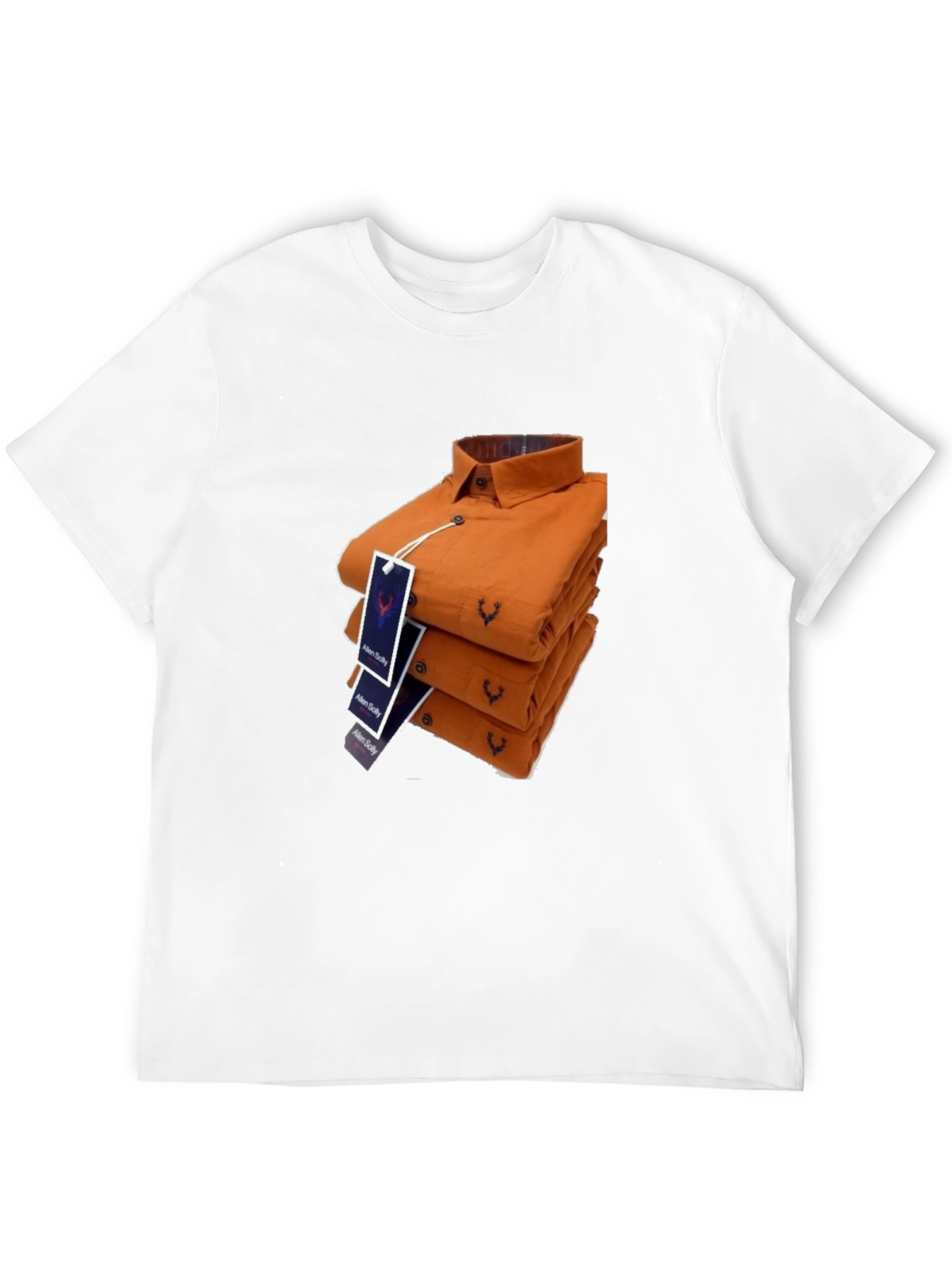 Folded Allen Solly Shirts - Stylish & Trendy