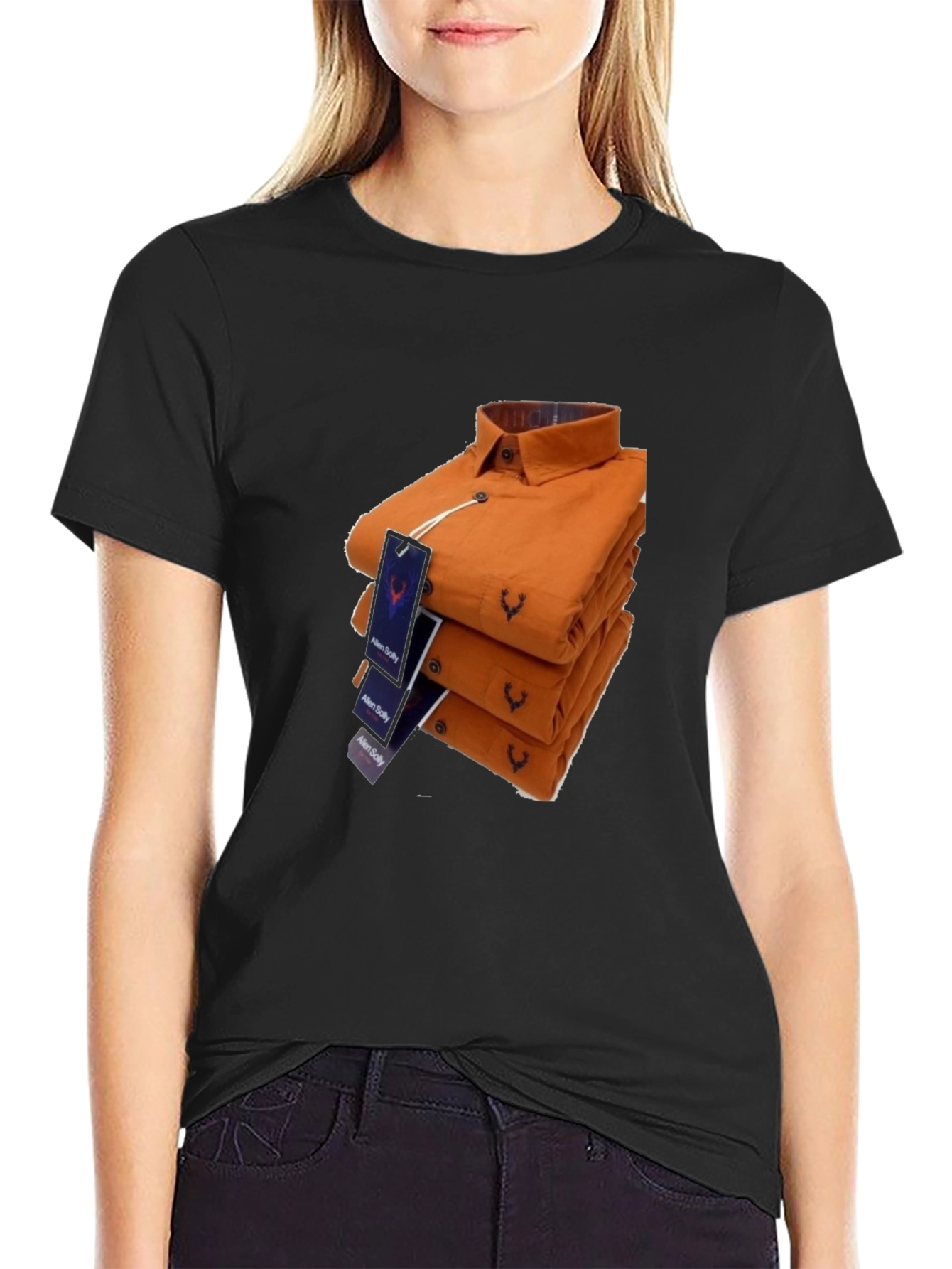 Folded Allen Solly Shirts - Stylish & Trendy