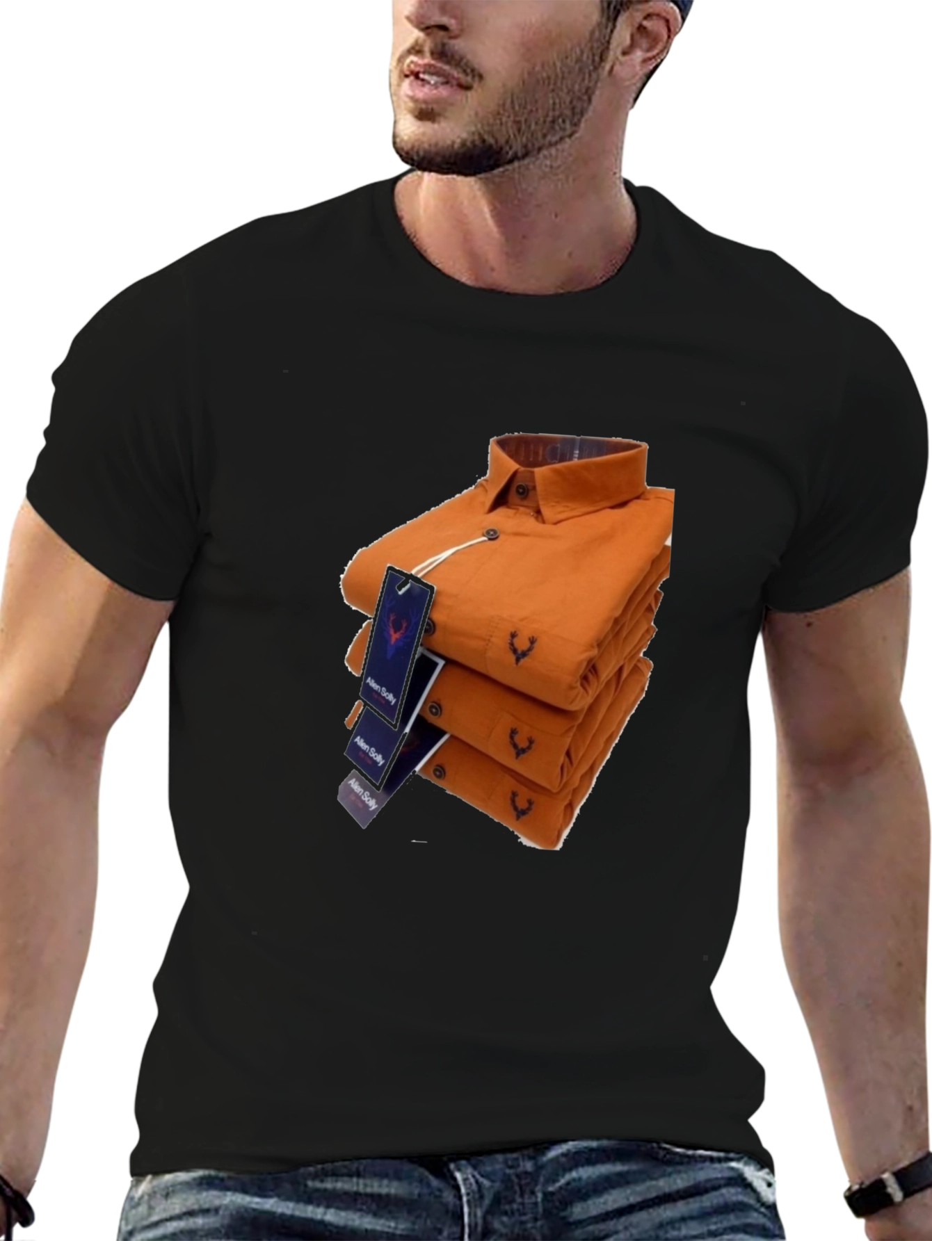 Folded Allen Solly Shirts - Stylish & Trendy
