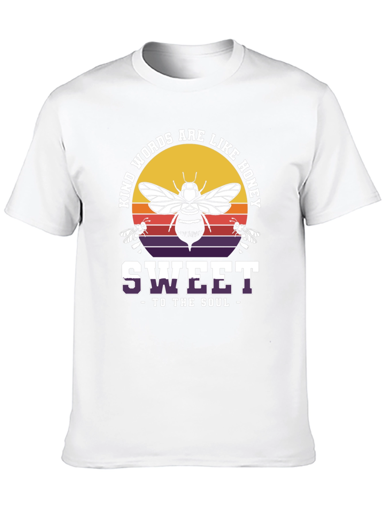 Kind Words are Like Honey Bee Graphic T-Shirt