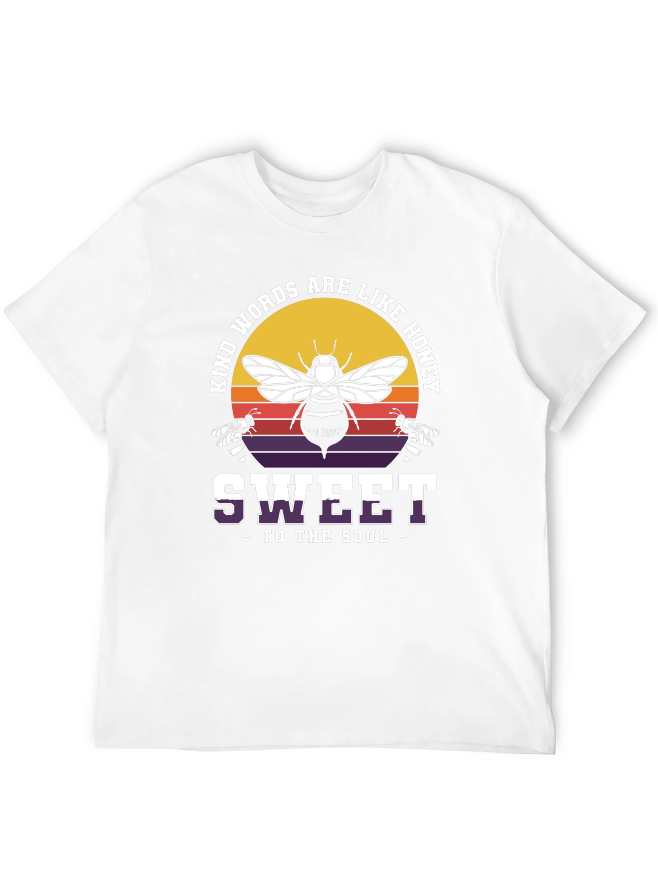 Kind Words are Like Honey Bee Graphic T-Shirt