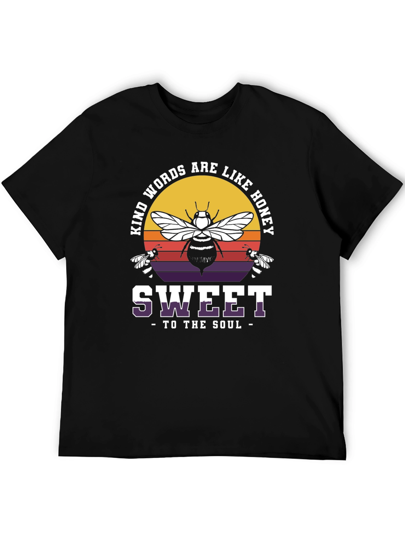 Kind Words are Like Honey Bee Graphic T-Shirt