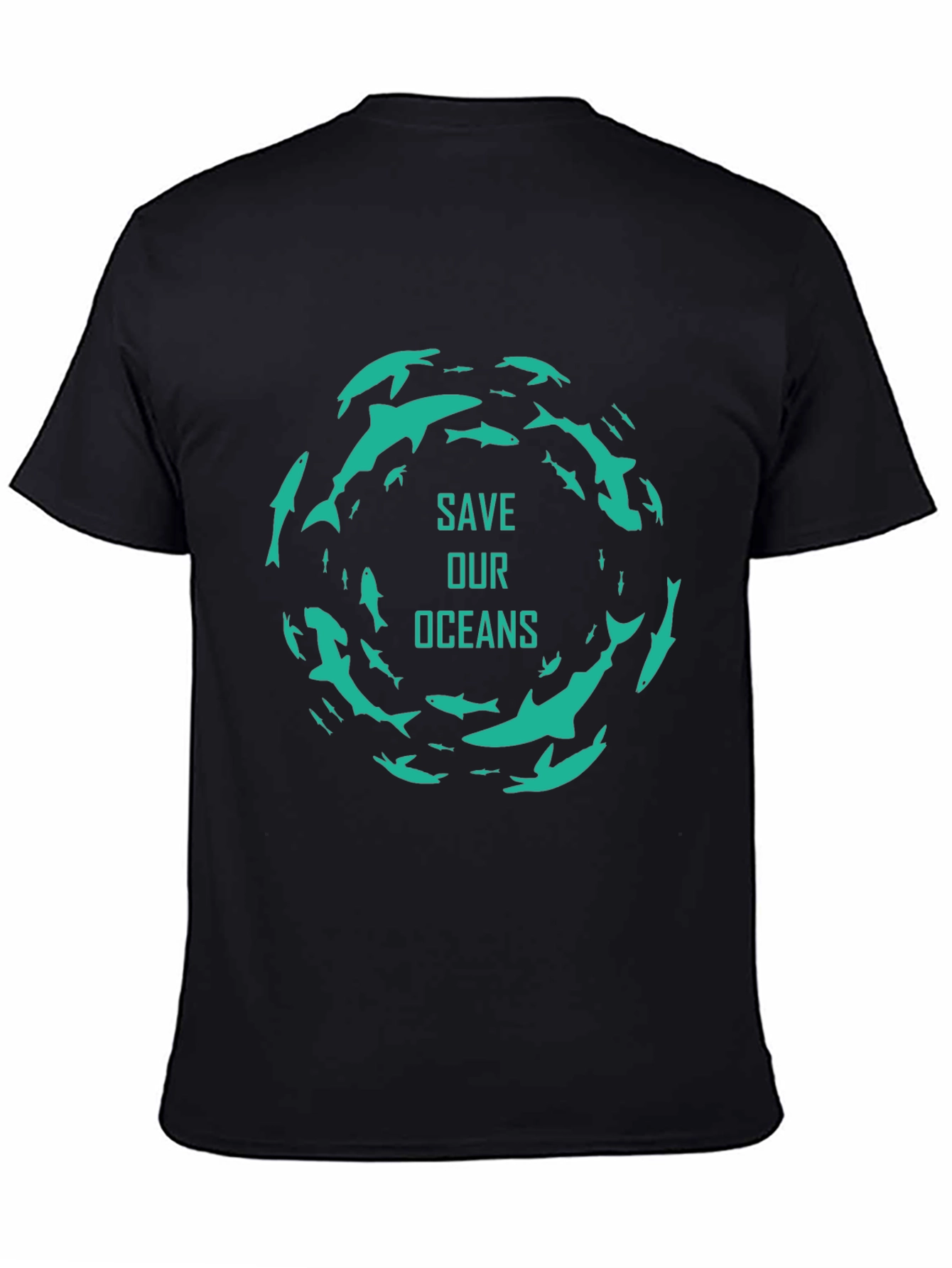 Save Our Oceans Graphic Tee - Stylish & Sustainable