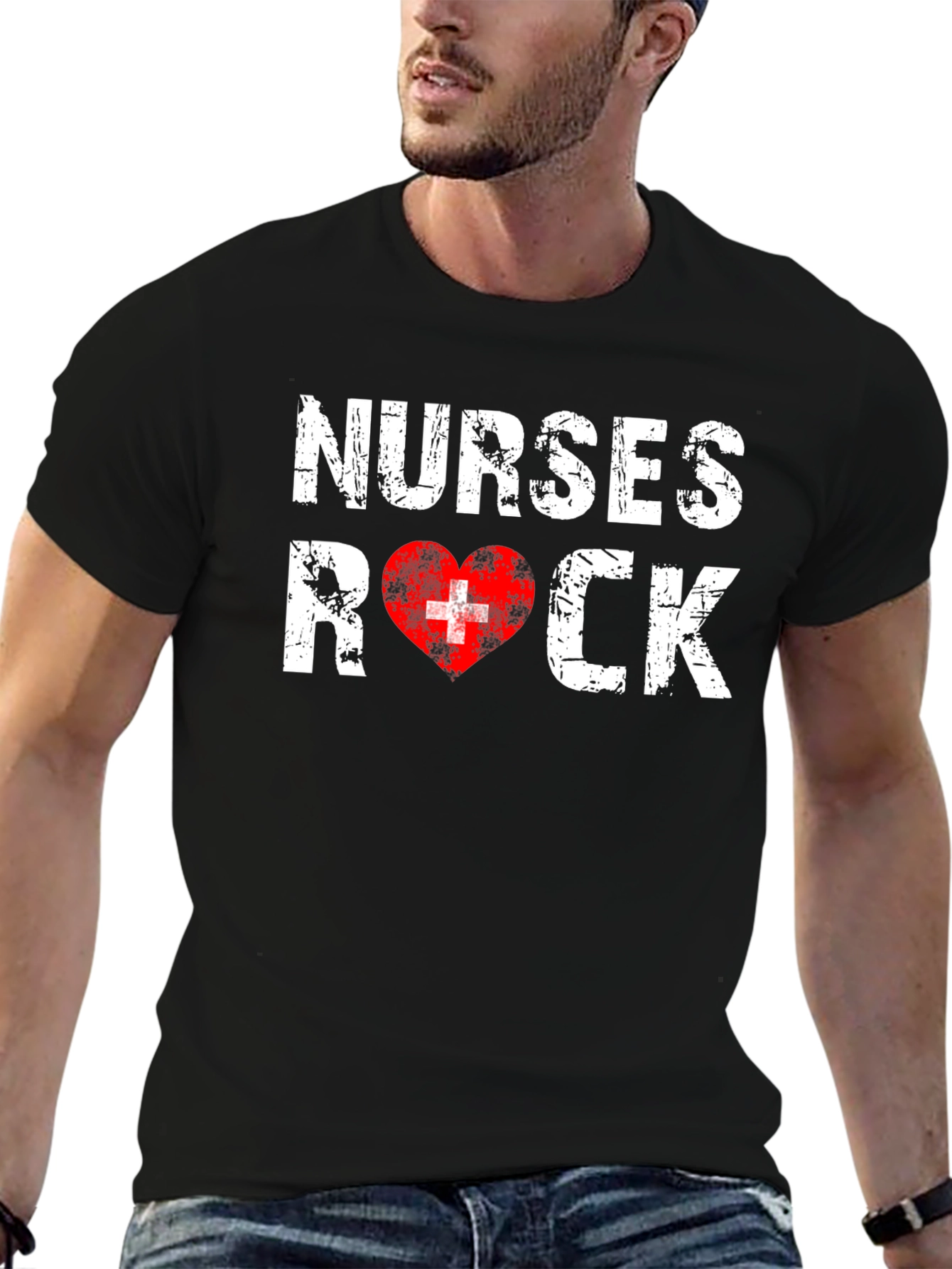 Nurses Rock Graphic T-Shirt - Stylish & Comfortable